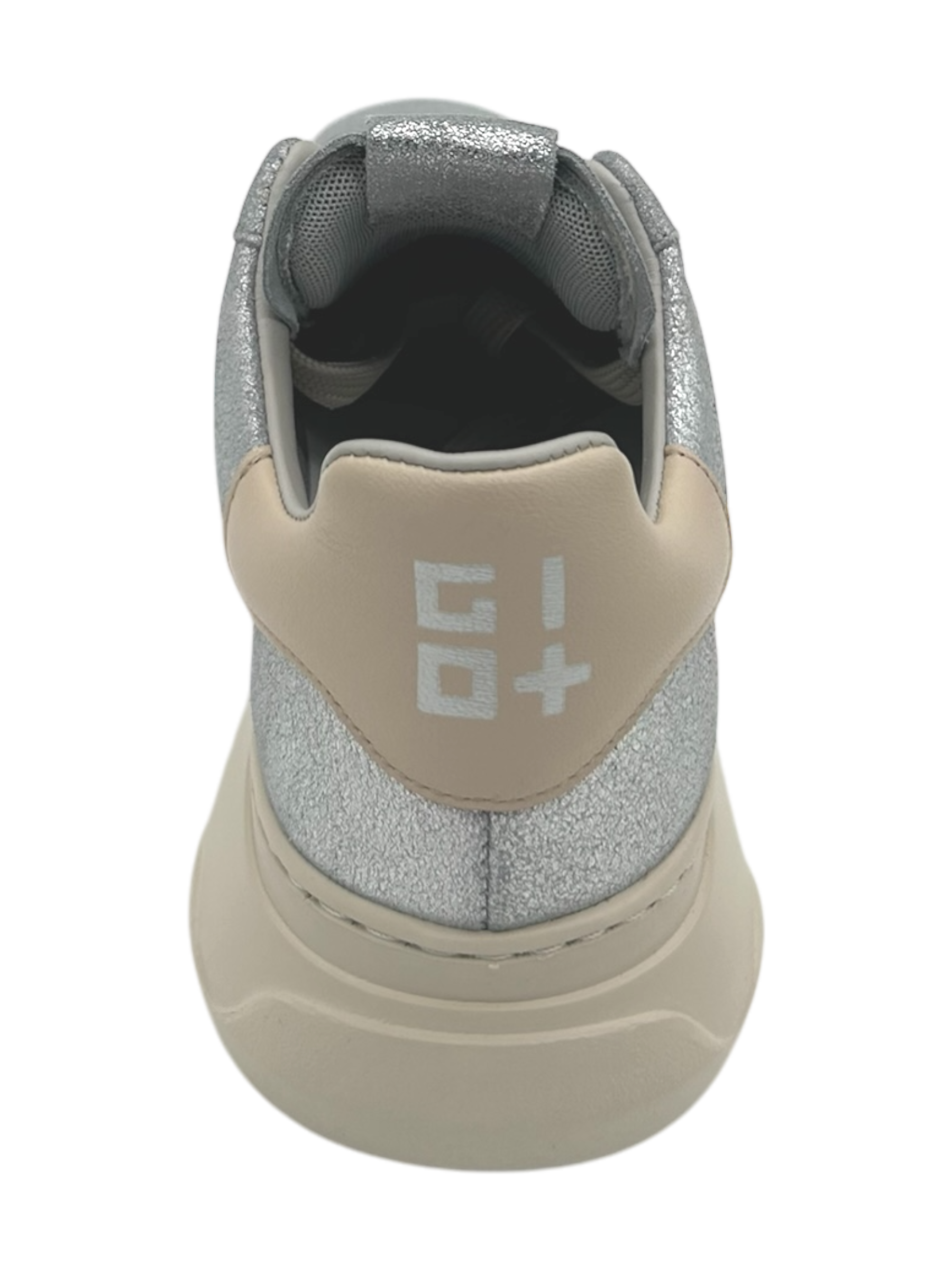 Sneakers pelle donna GIO+ Polvere Silver - Giada 203 -