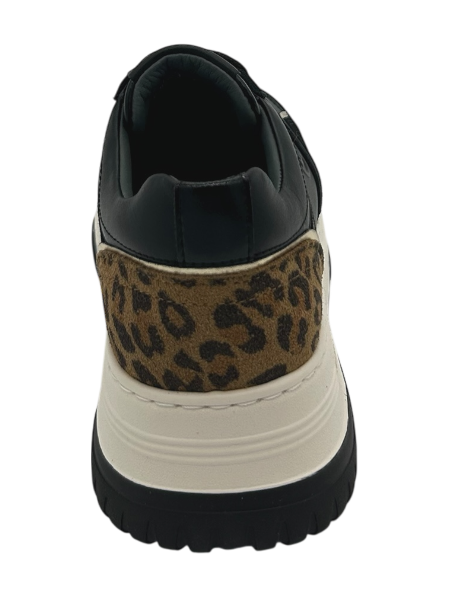 Sneakers pelle donna Janet & Janet Black -J423-