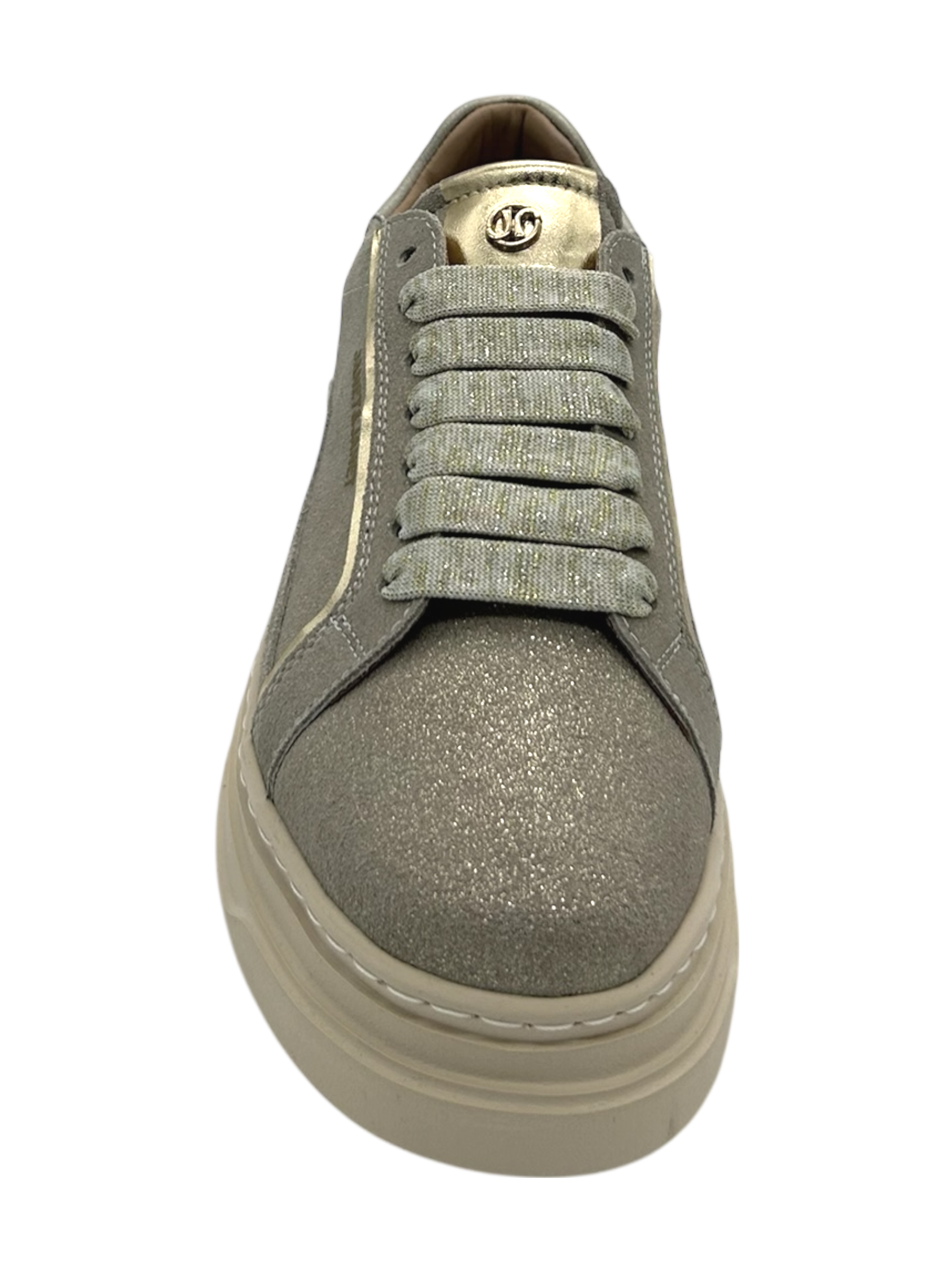 Sneakers pelle donna Janet & Janet Beige -J430-
