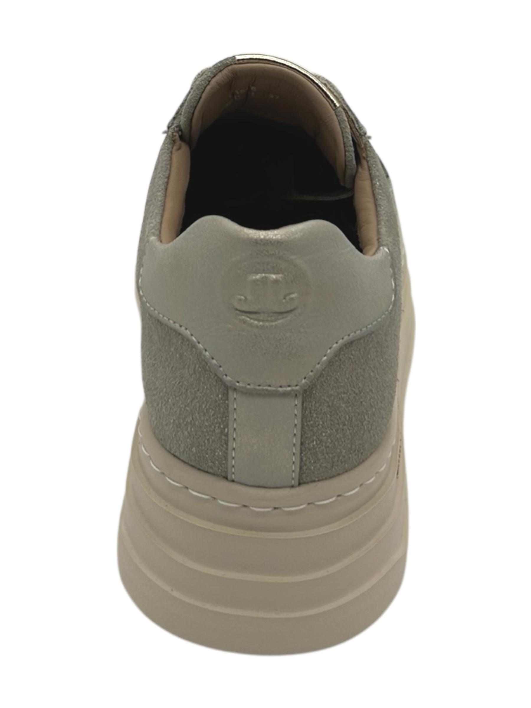 Sneakers pelle donna Janet & Janet Beige -J430-