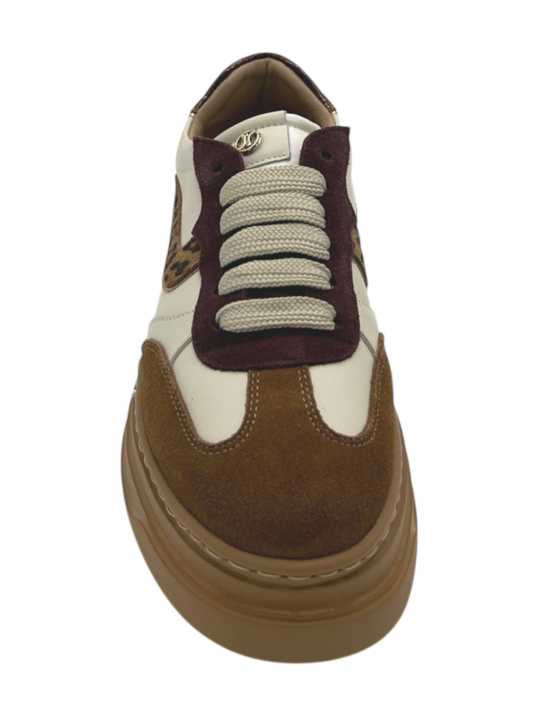 Sneakers pelle donna Janet & Janet Cognac - J432 -