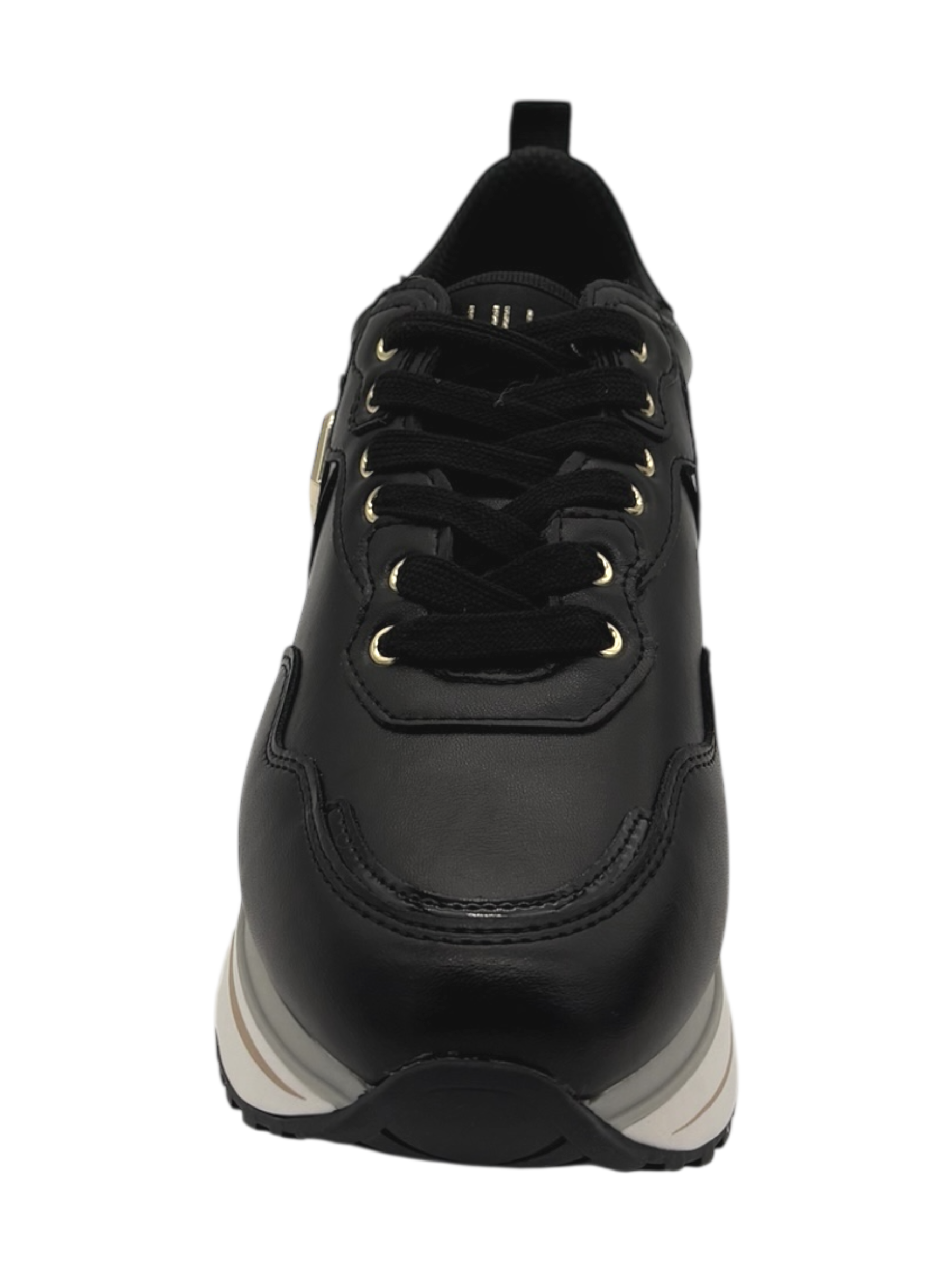 Sneakers pelle LIUJO Black - Maxi Wonder 01 -