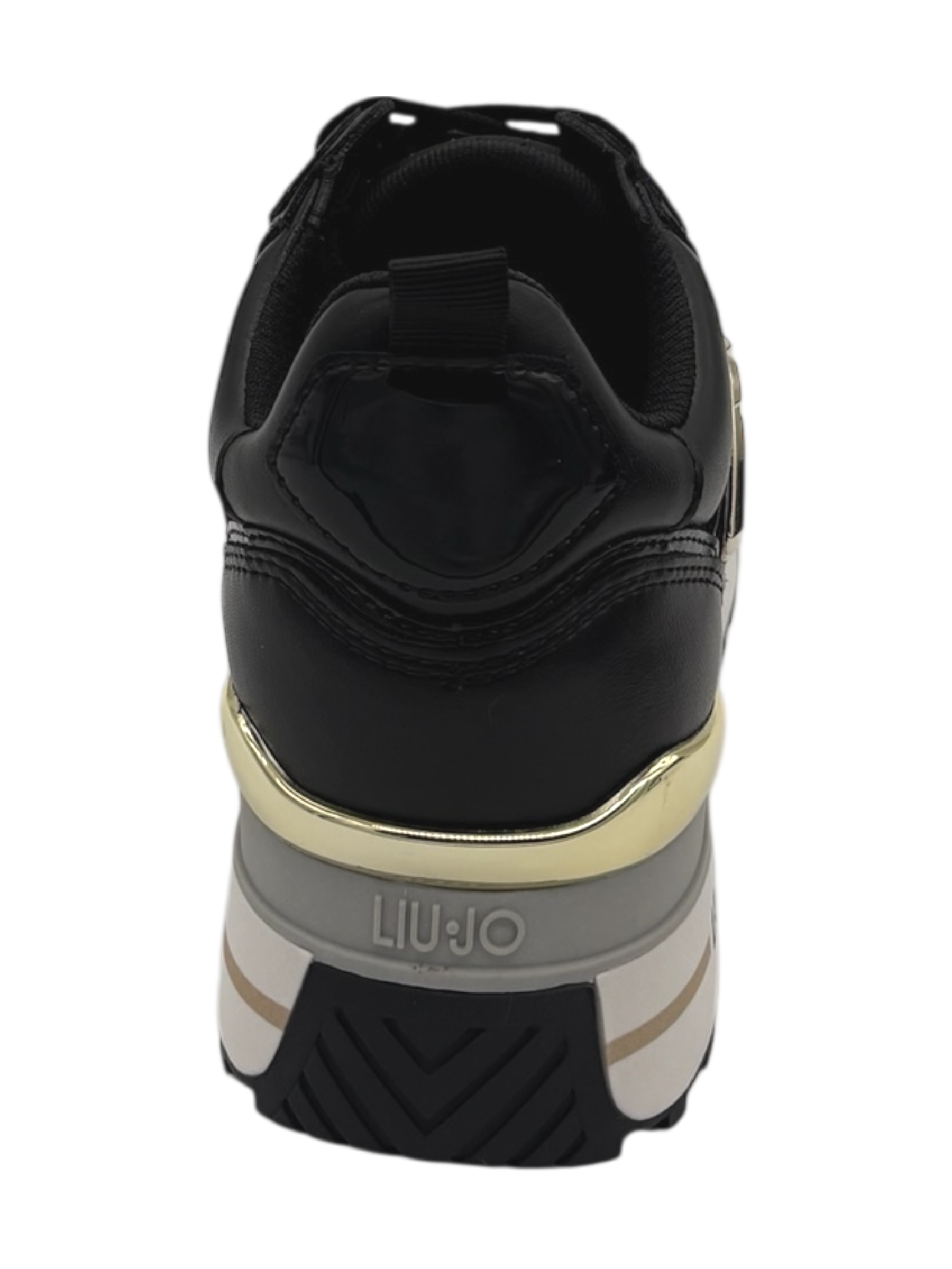 Sneakers pelle LIUJO Black - Maxi Wonder 01 -