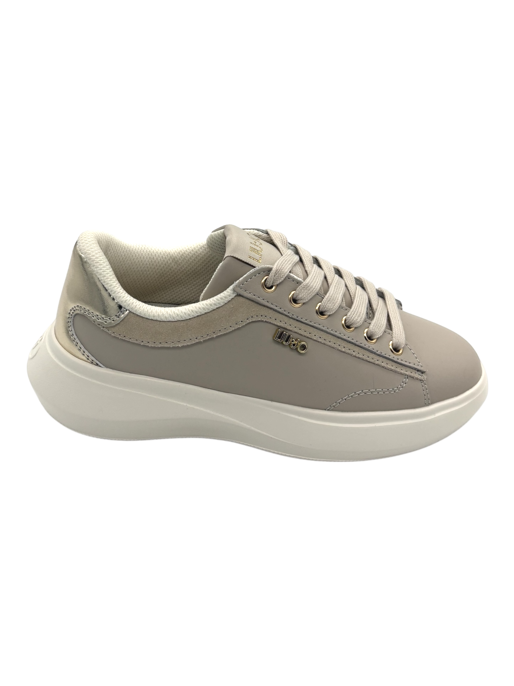 Sneakers pelle LIUJO Beige -Casper 01-