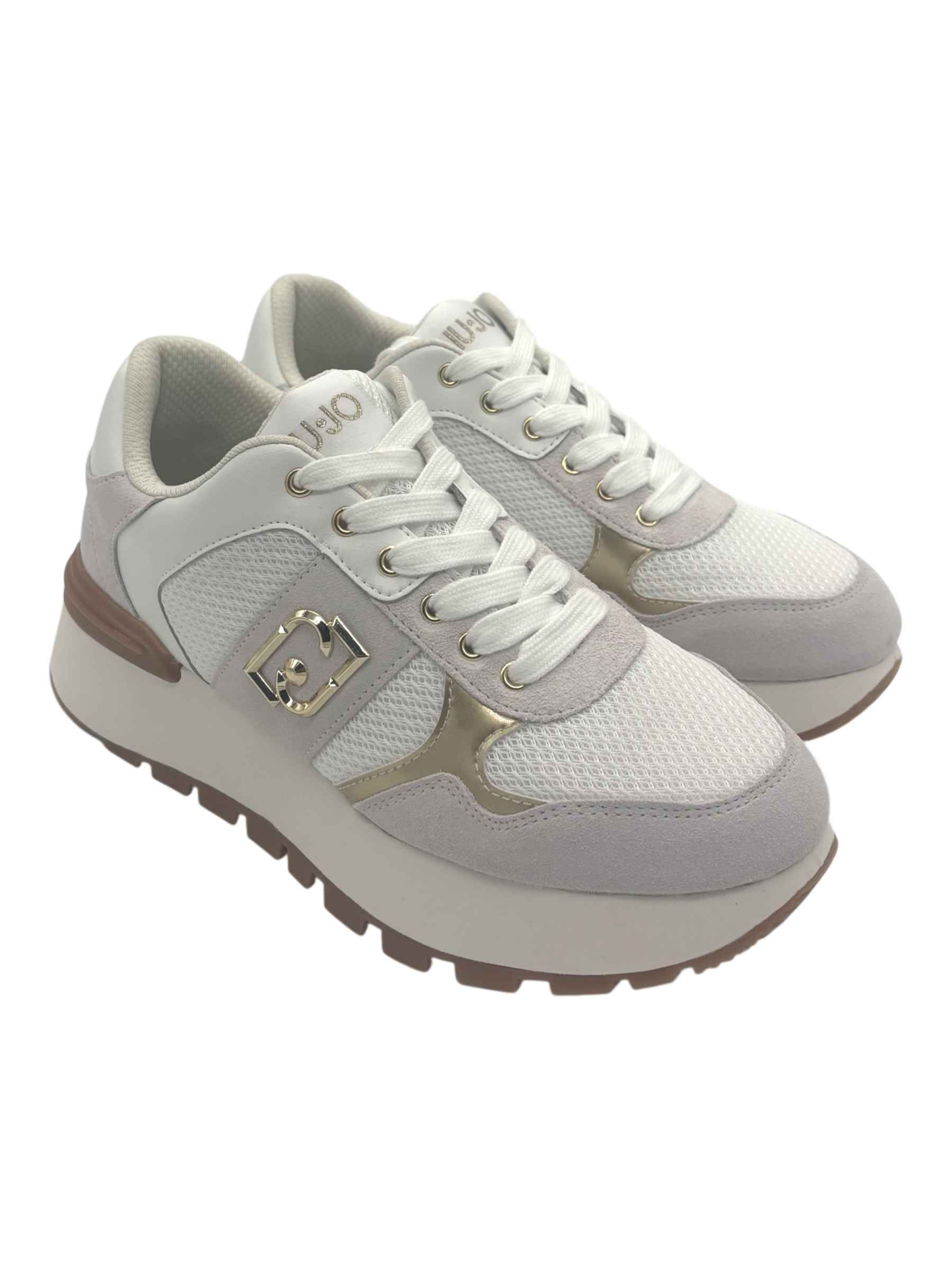 Sneakers pelle LIUJO White - Maxi Wonder 43bis -