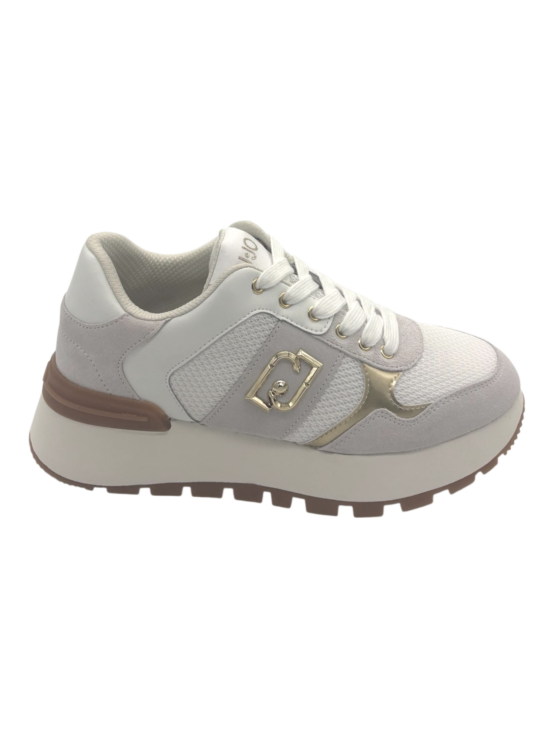 Sneakers pelle LIUJO White - Maxi Wonder 43bis -