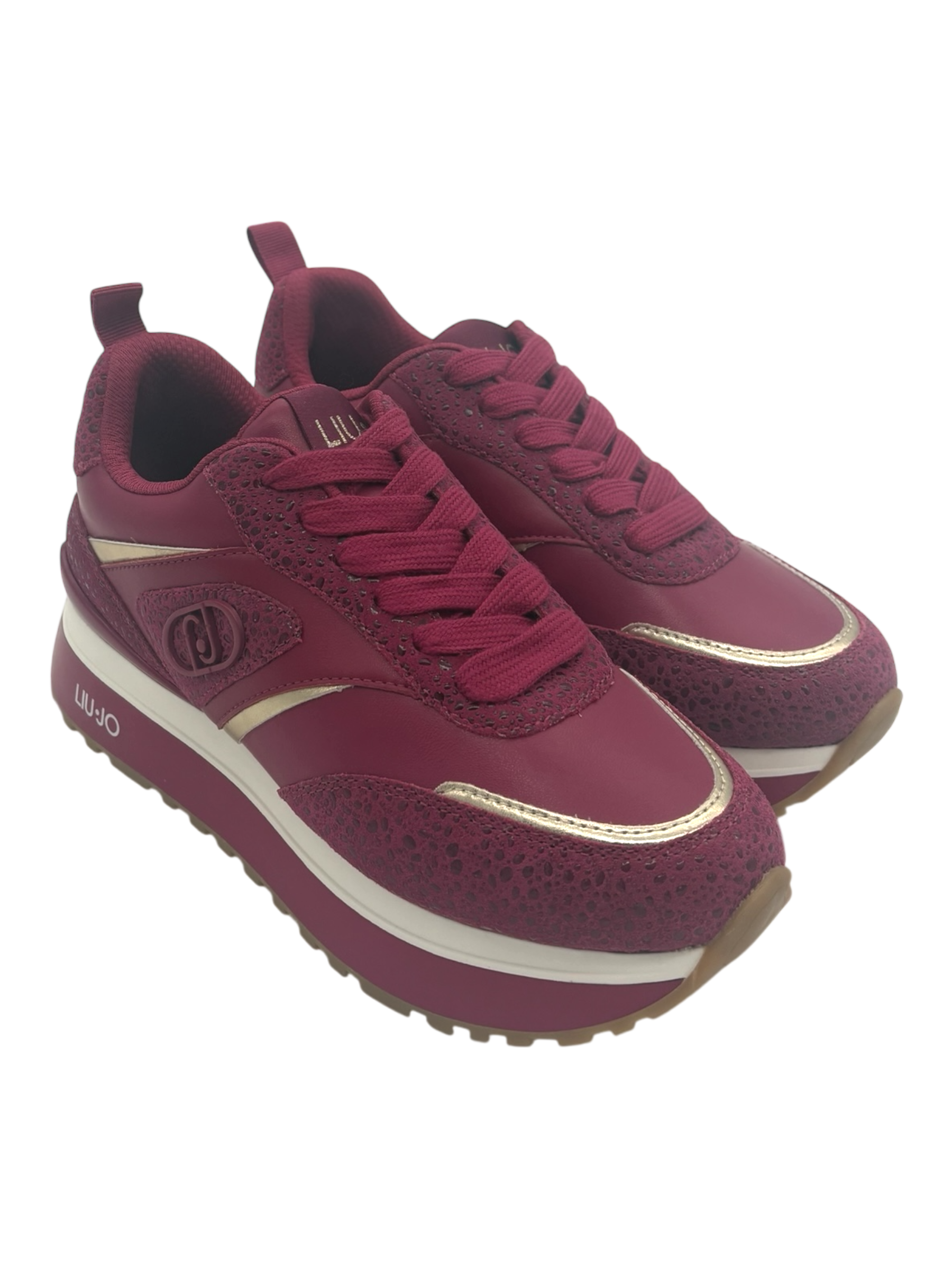 Sneakers pelle LIUJO Bouganville - Maxi Wonder 97 -