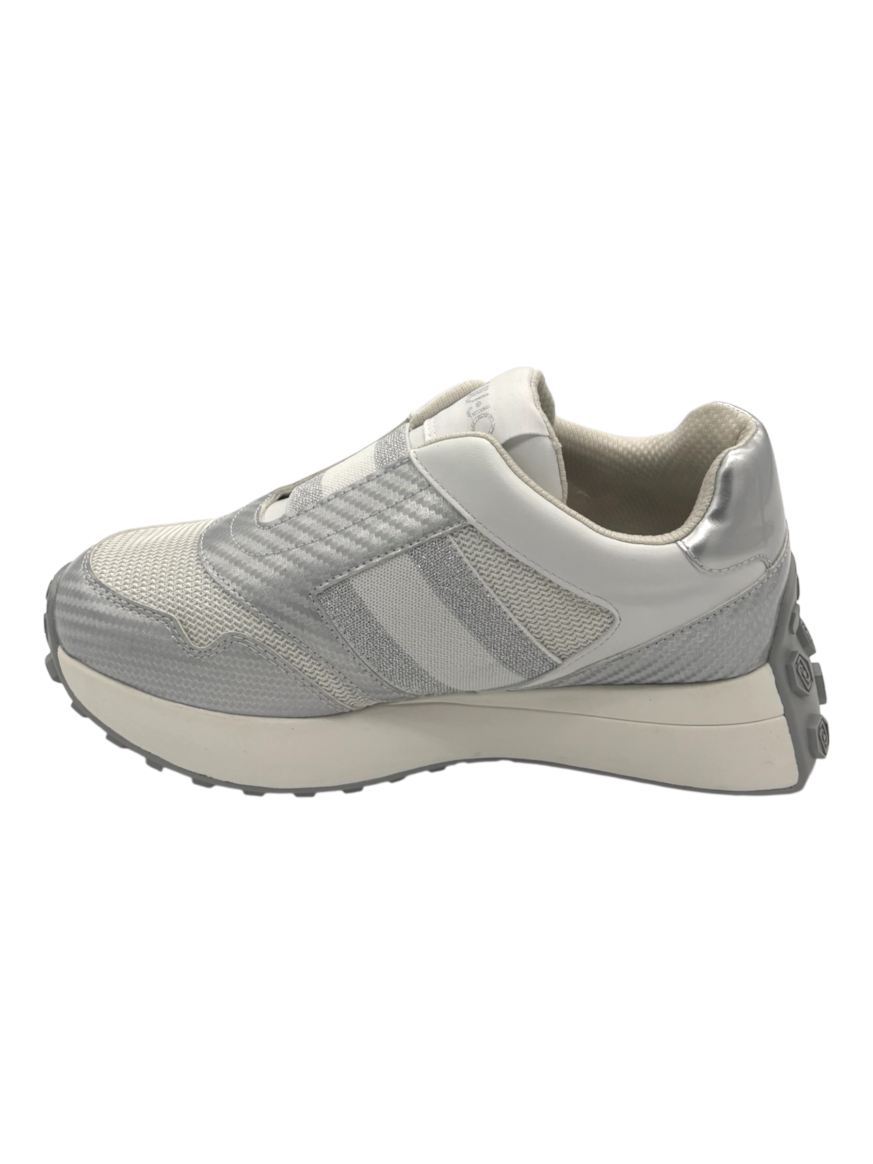 Sneakers pelle LIUJO White/silver - Lolo 21 -