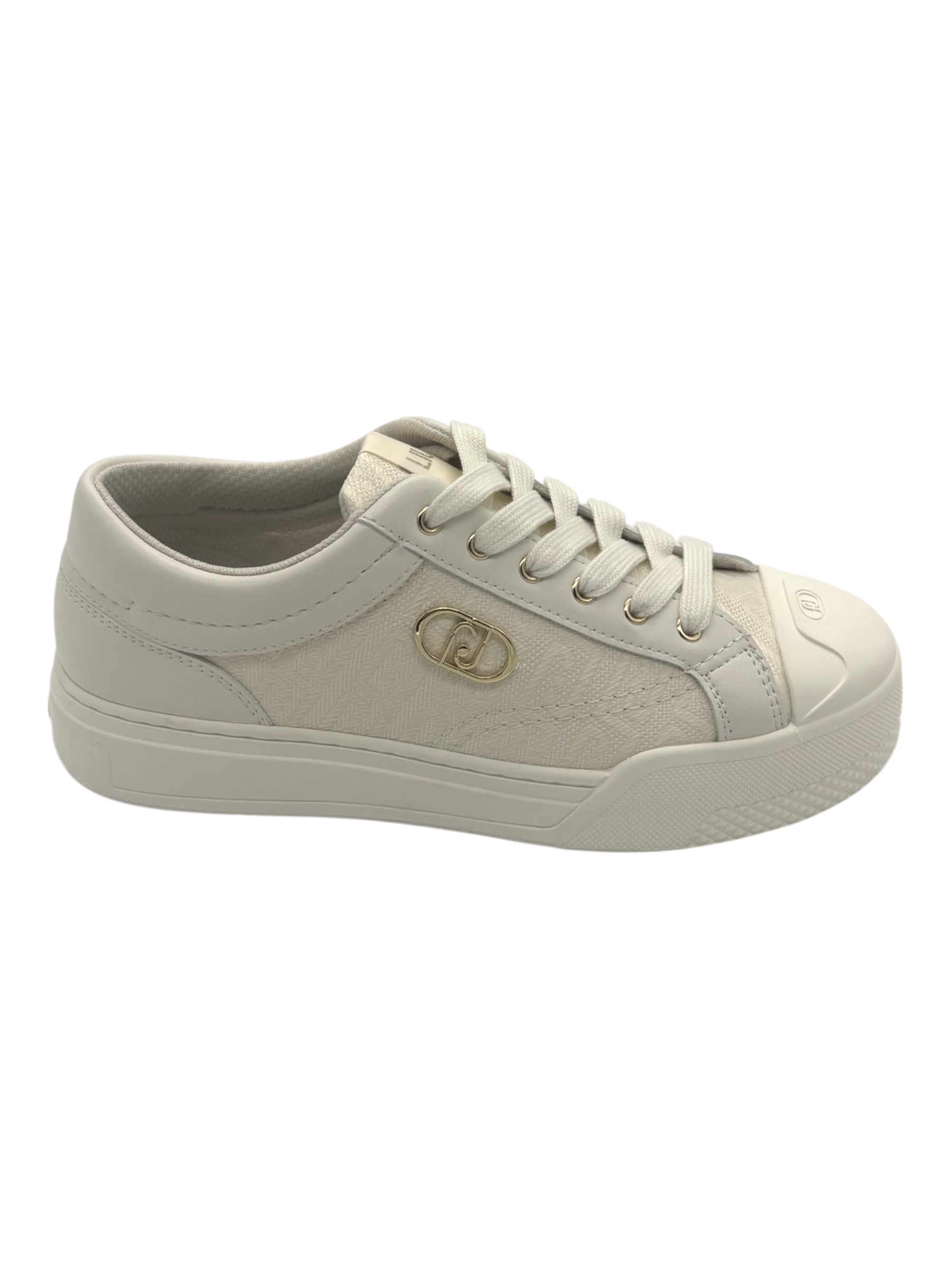 Sneakers pelle LIUJO Beige - Benson 01-