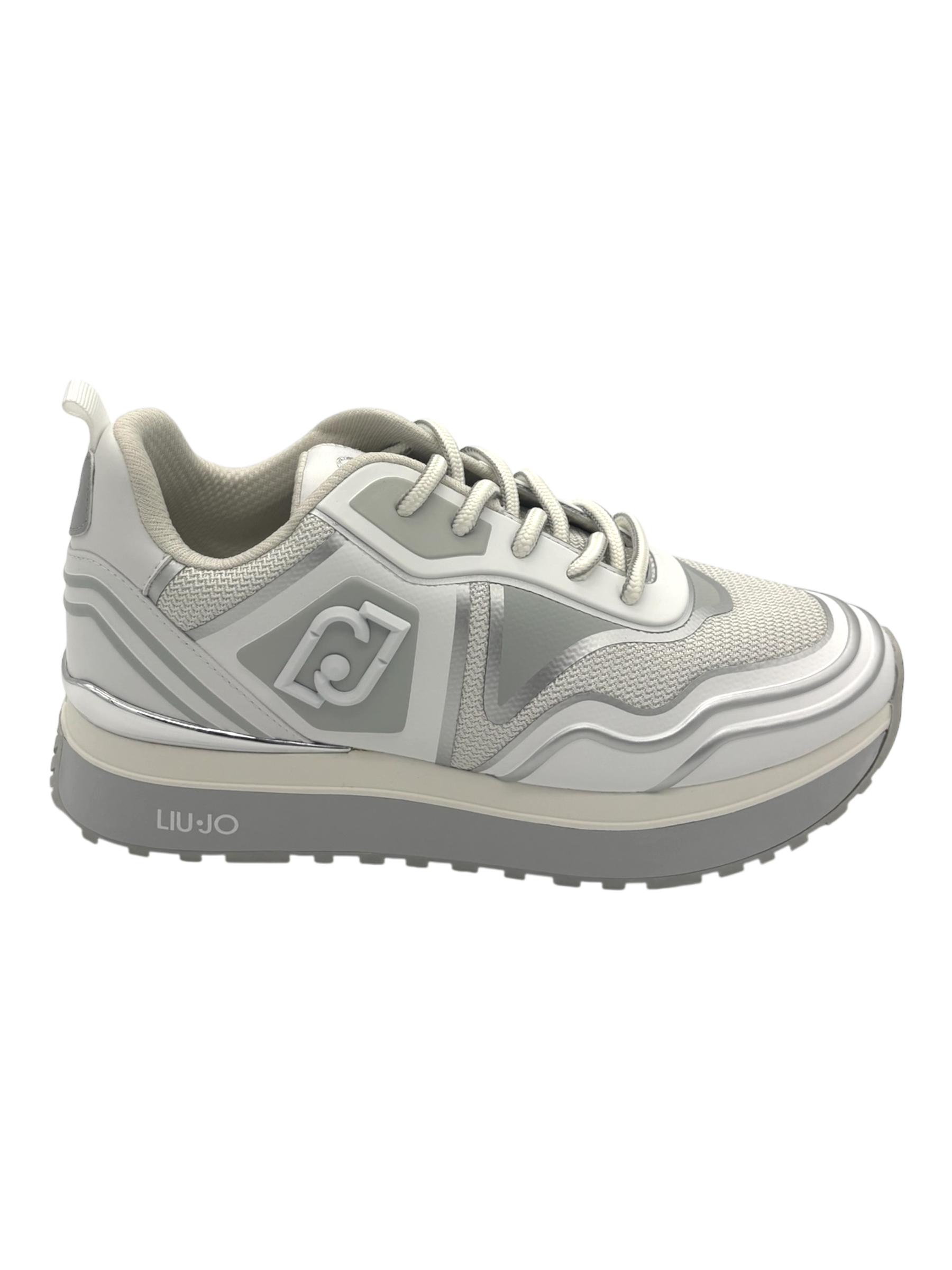 Sneakers pelle LIUJO White - Maxi Wonder Tech 01 -
