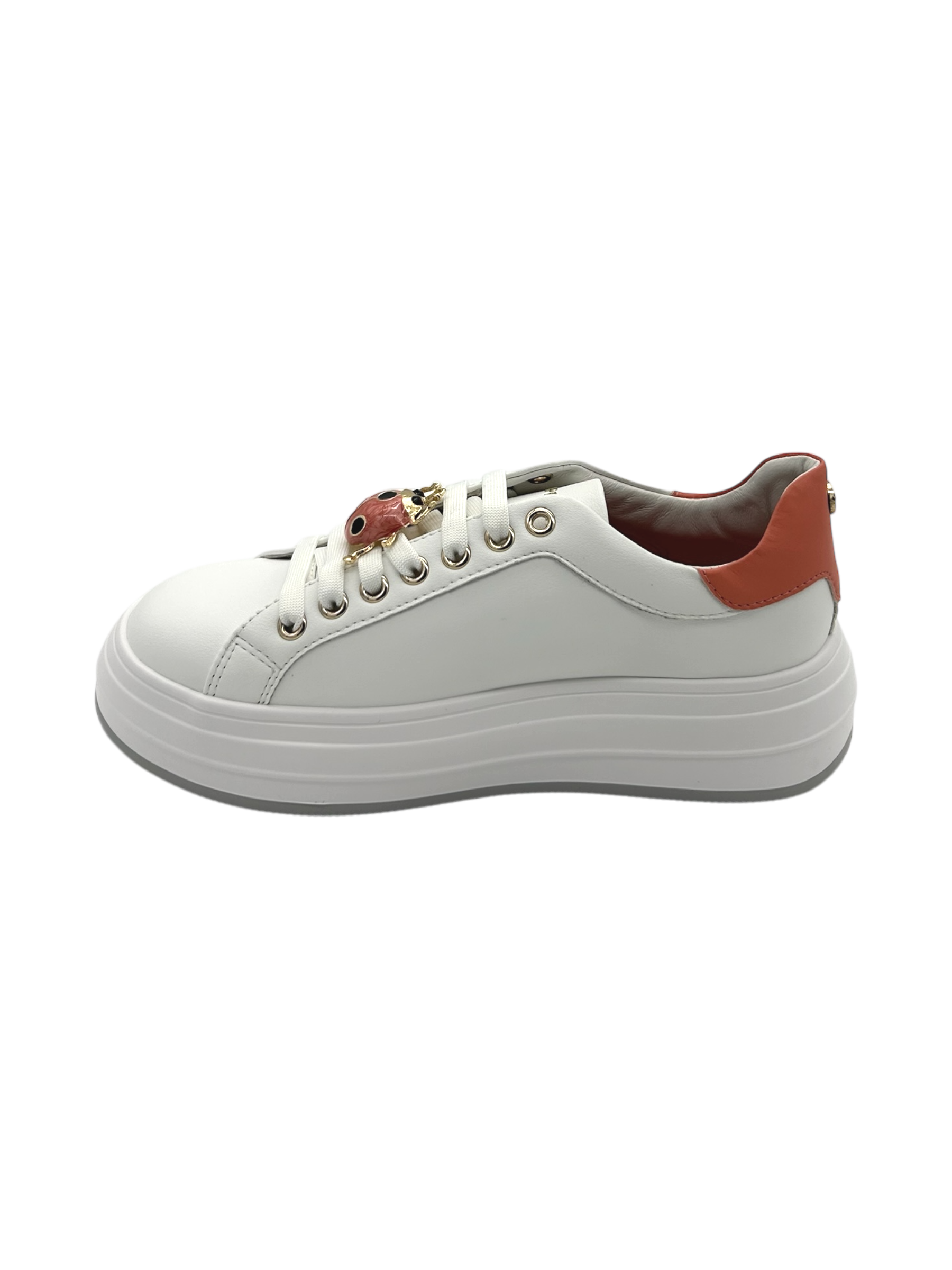 Sneakers donna Apepazza White Red -Lea-