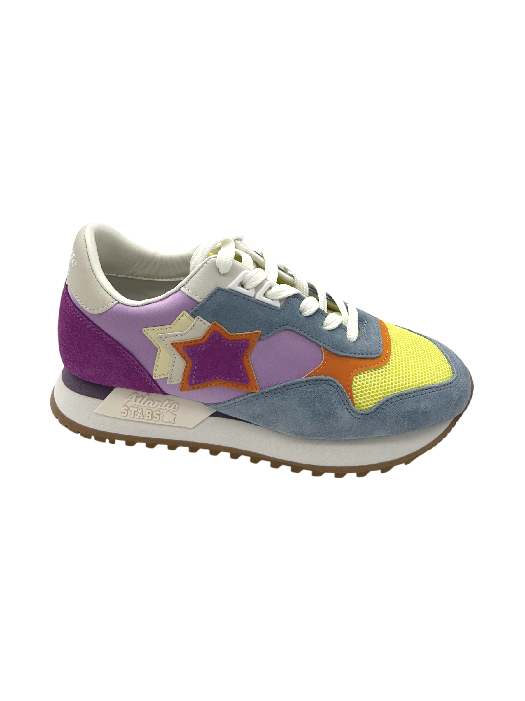 Sneakers donna Atlantic Stars Light Blue Fuxia -Ghal-