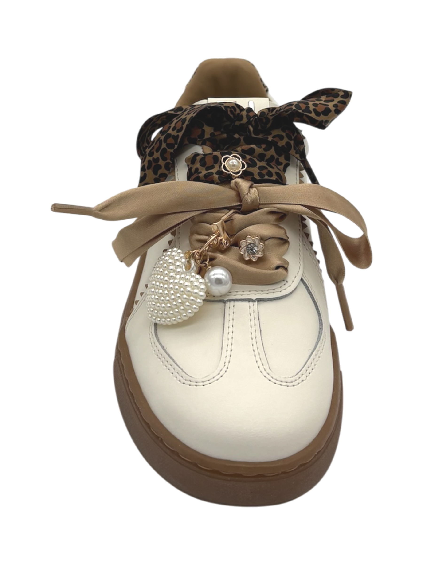 Sneakers pelle donna GIO+ Combi White-Blue 1030