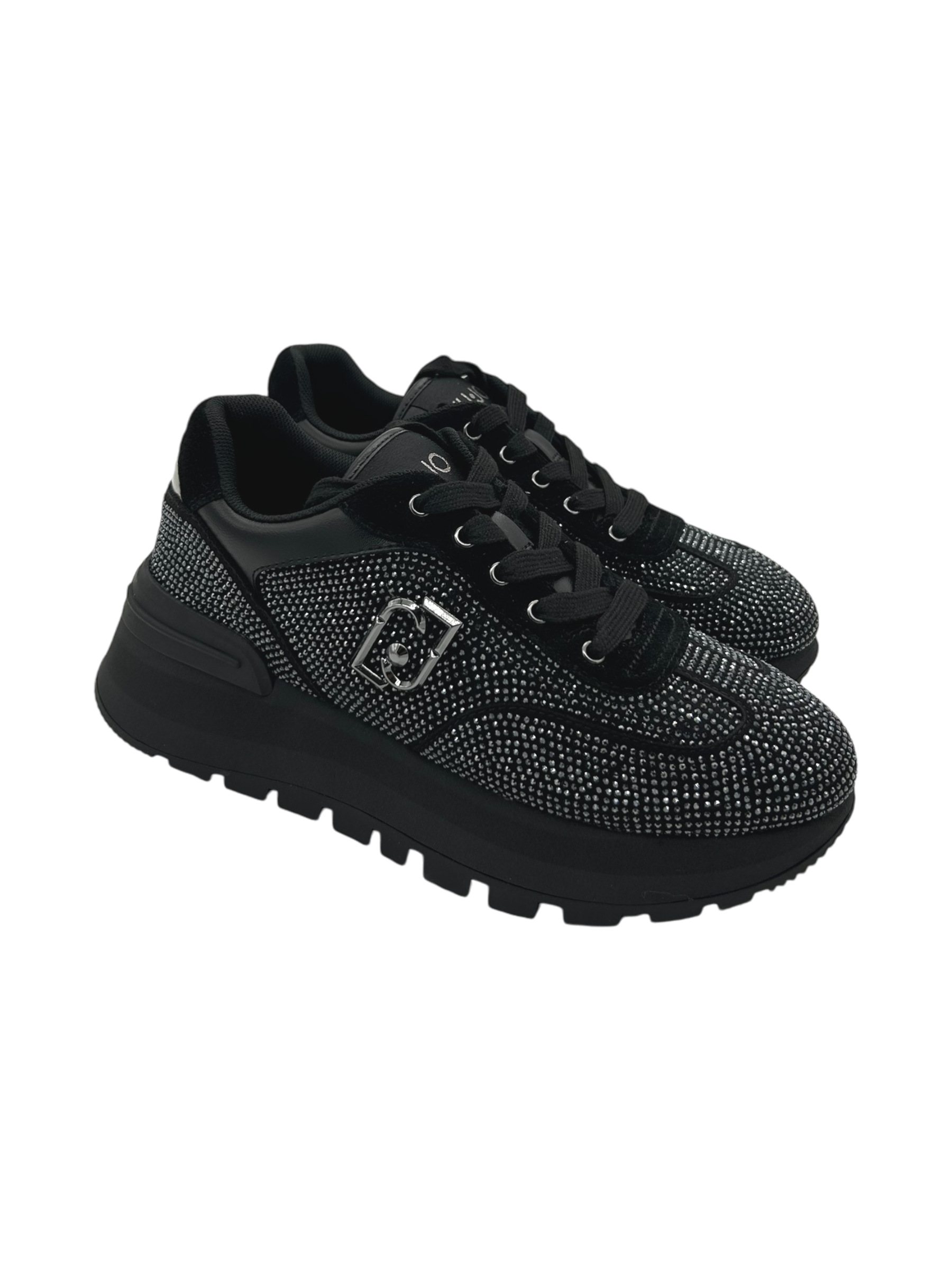 Sneakers LIUJO Black microfiber - Amazing 23 -