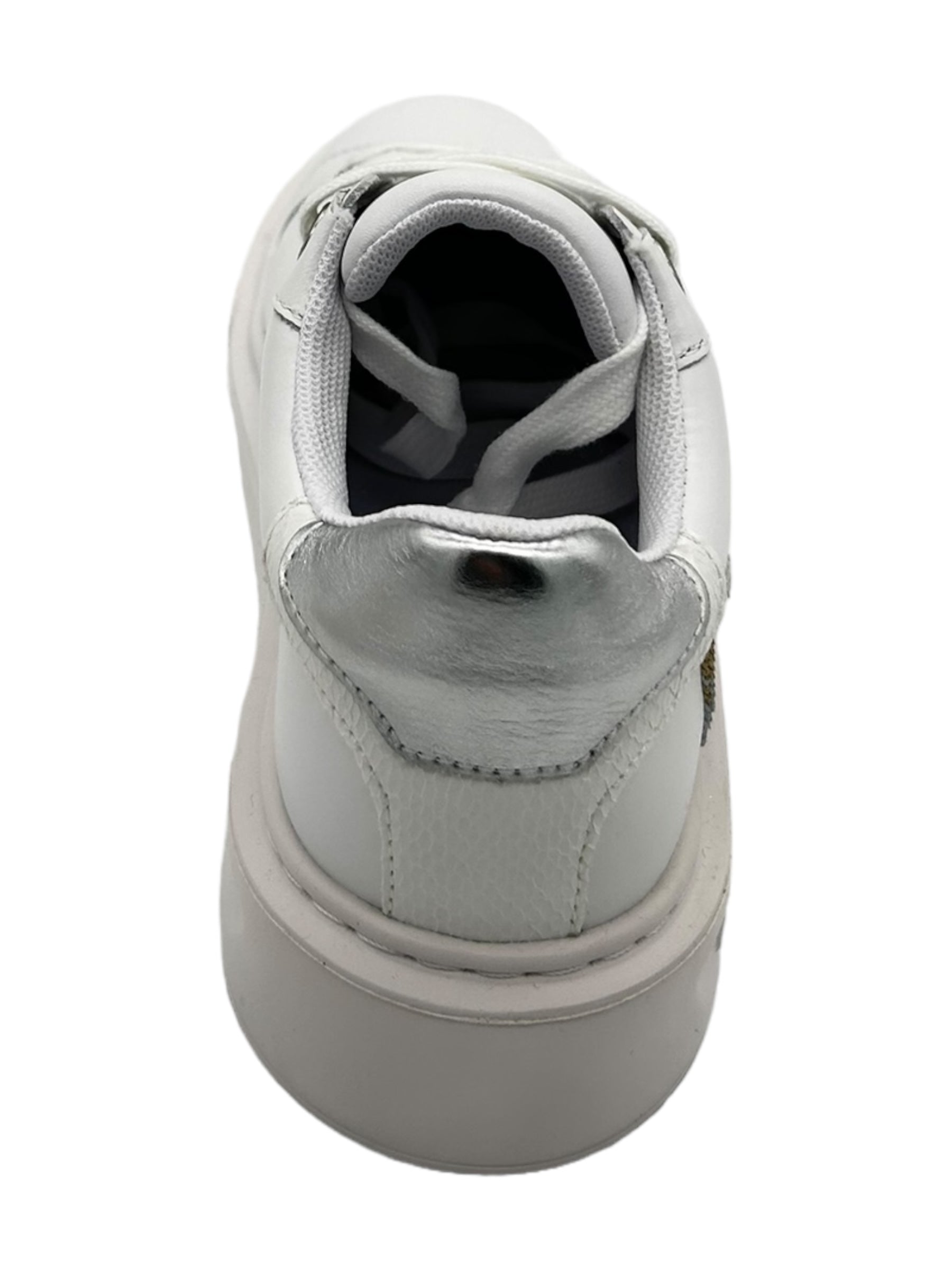 Sneakers LIUJO Calf Leather White Silver - KYLIE 22 -