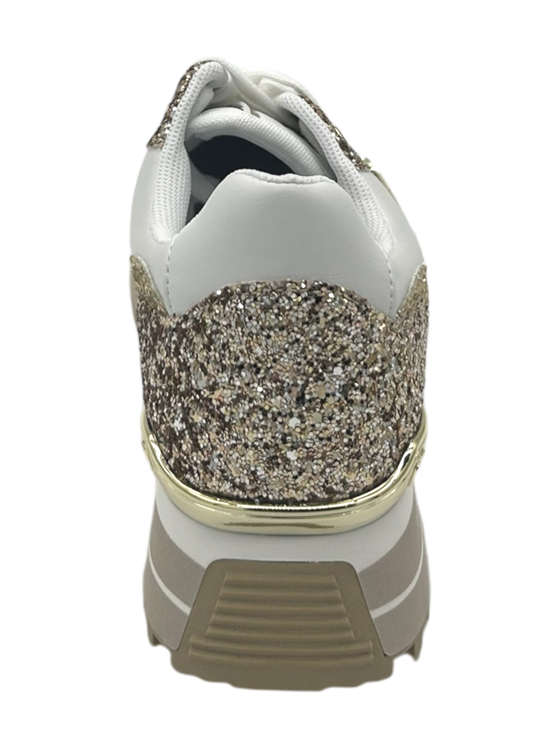 Sneakers LIUJO Glitter Gold - Maxi Wonder 73 -