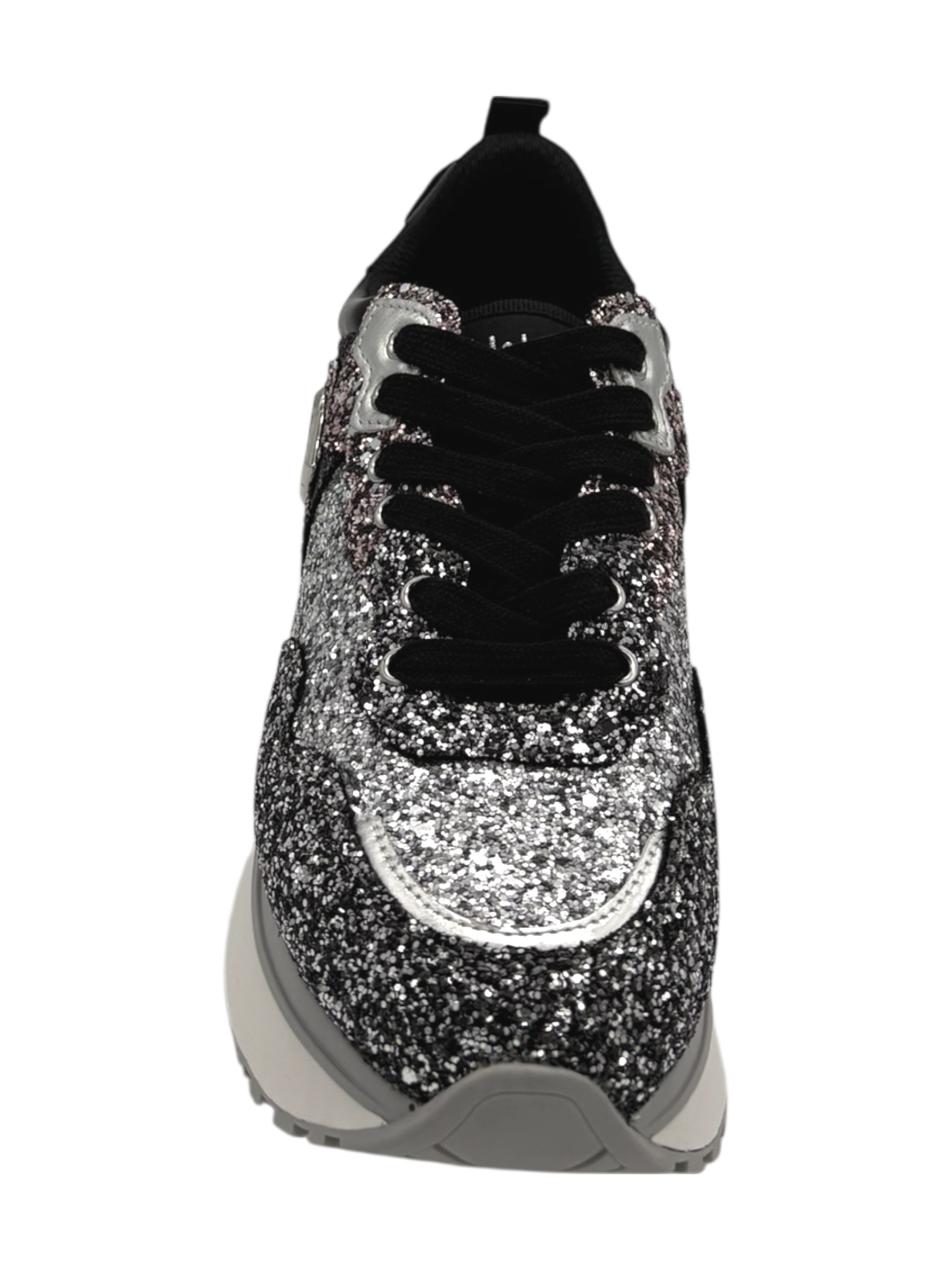 Sneakers LIUJO Glitter Silver Amarone - Maxi Wonder 01 -