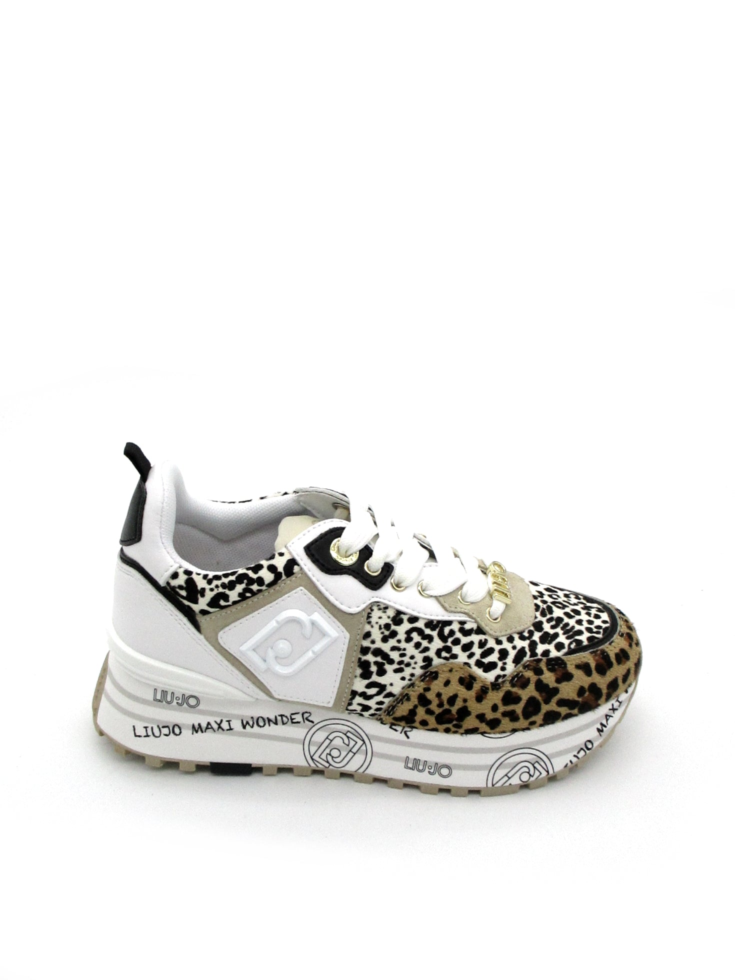 Sneakers LIUJO Pony Leopard - Maxi wonder 01 -