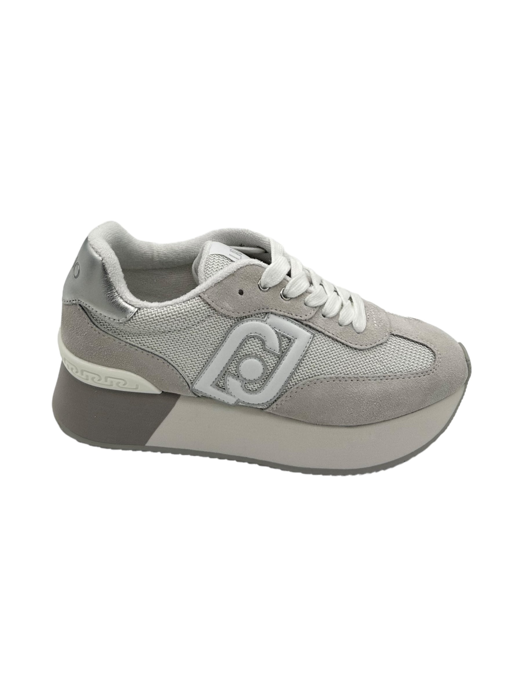 Sneakers LIUJO  White Silver  - Dreamy 02 -