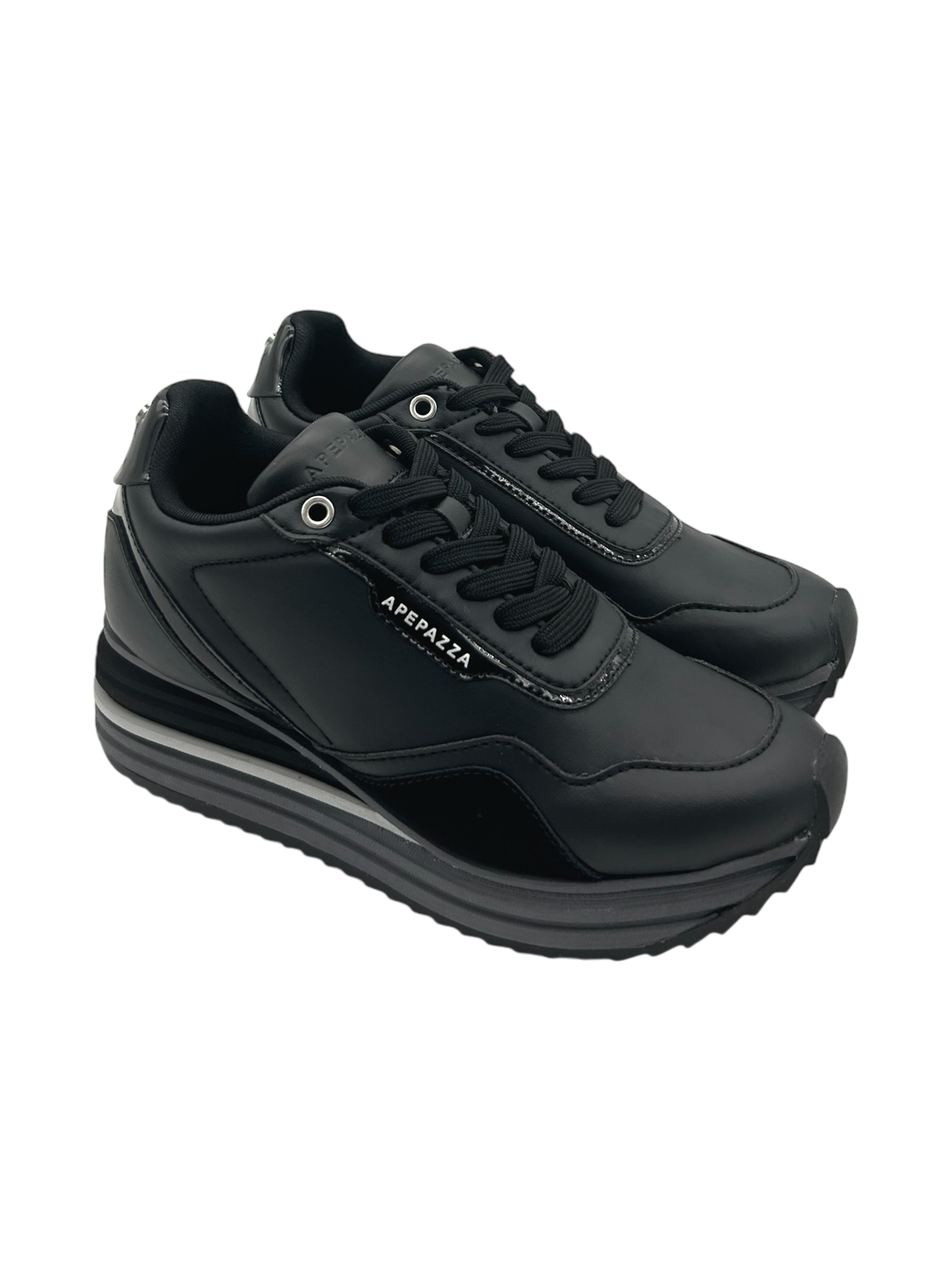 Sneakers donna Apepazza Black - Linda -