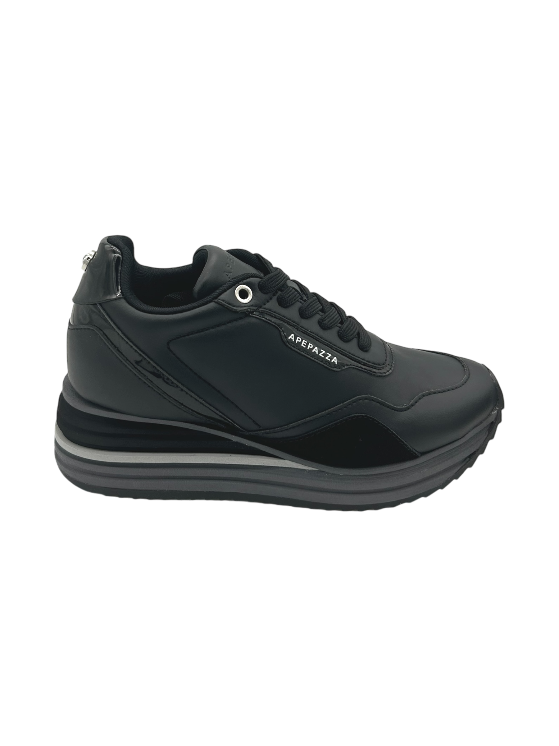Sneakers donna Apepazza Black - Linda -
