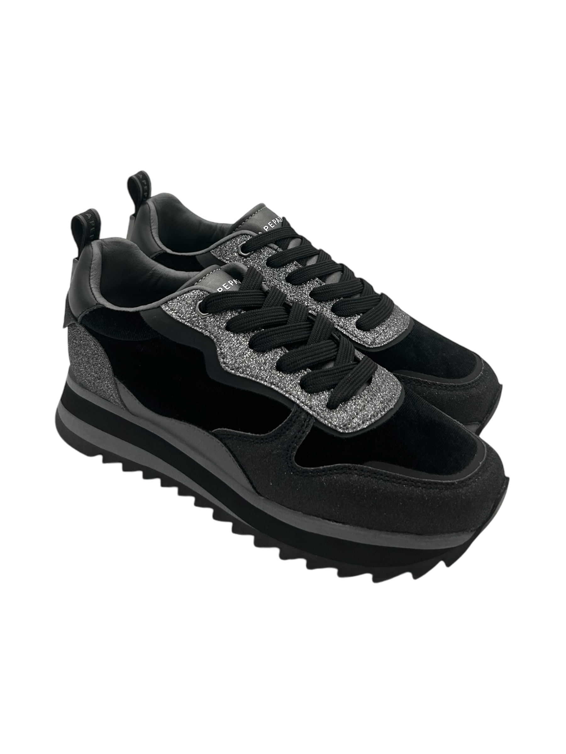 Sneakers donna Apepazza Black - Wanda -