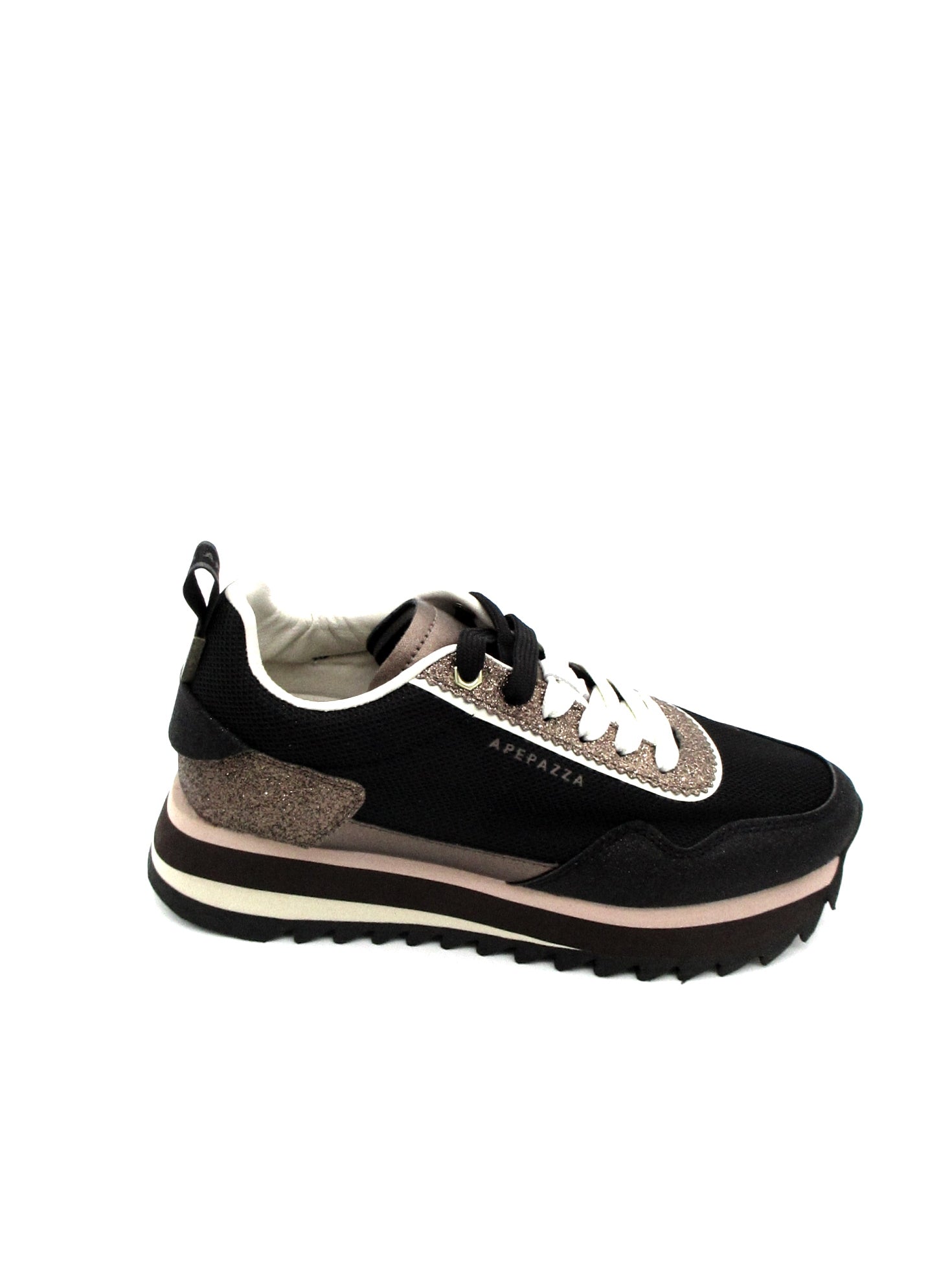 Sneakers donna Apepazza Black - Whitney -