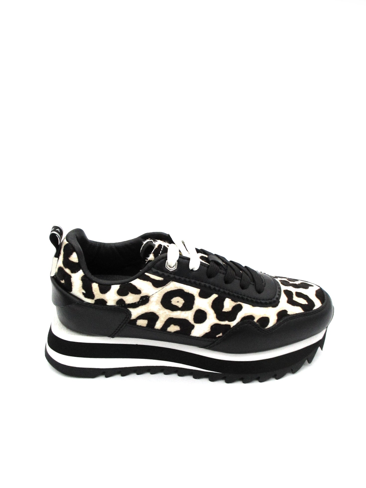 Sneakers donna Apepazza Black maculata - Whitney -