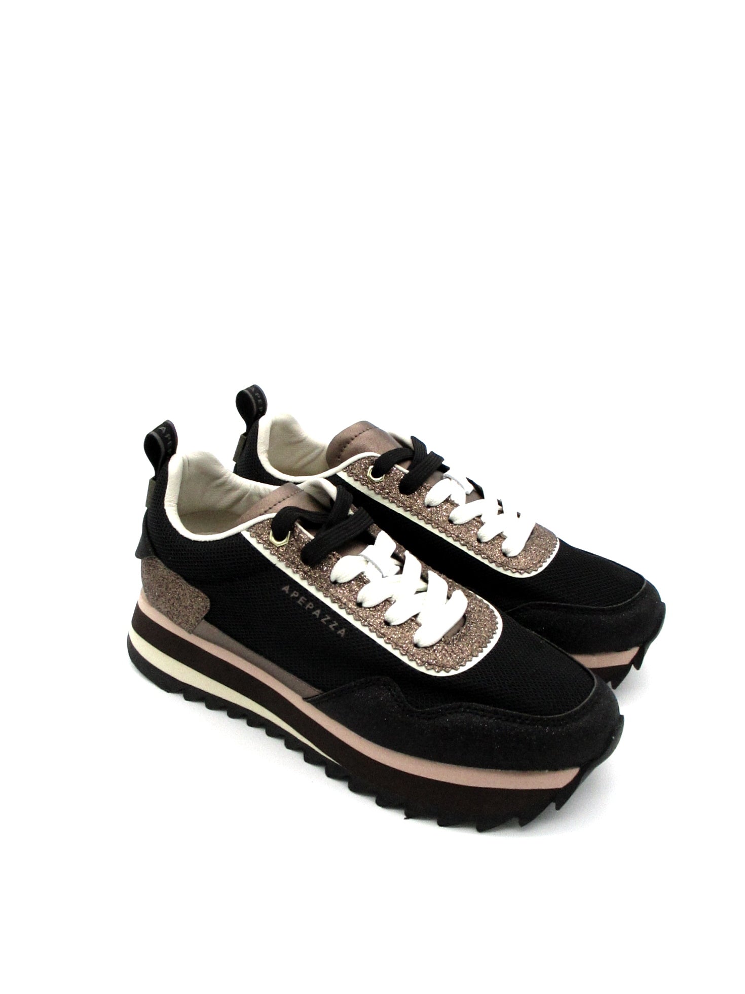 Sneakers donna Apepazza Black - Whitney -