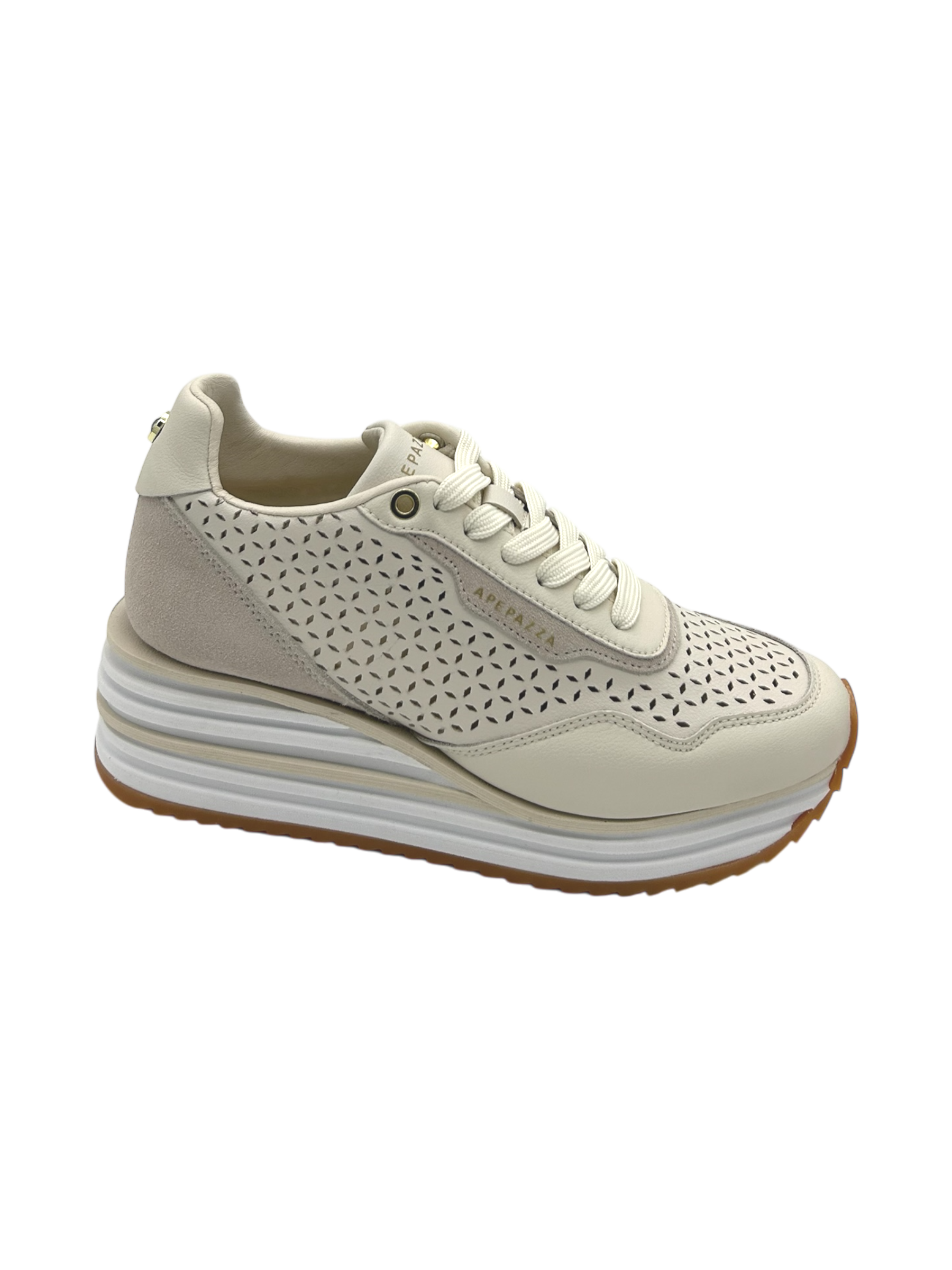 Sneakers donna Apepazza Cream - Linda -