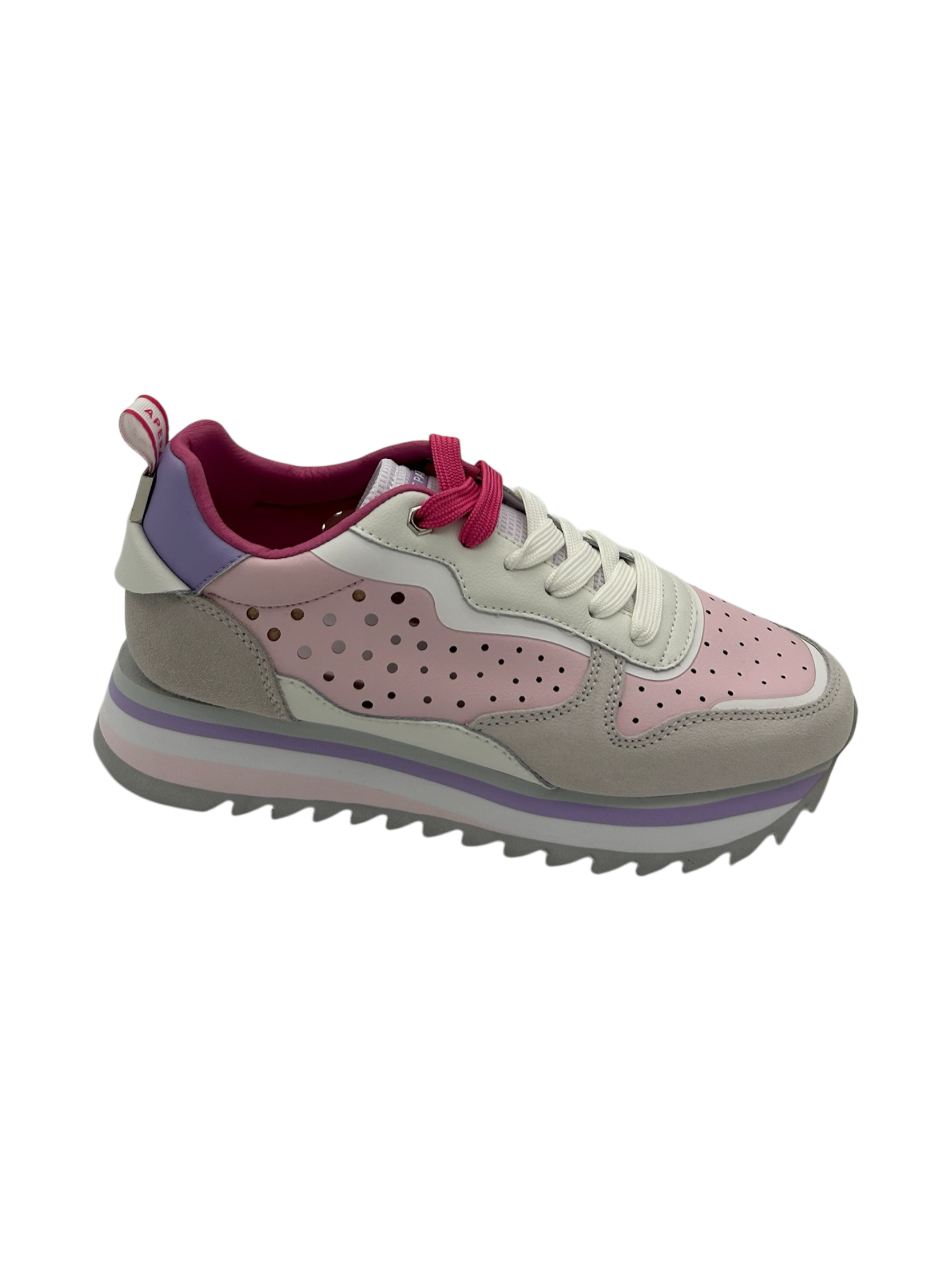 Sneakers donna Apepazza Fuxia Lillac - Willow -