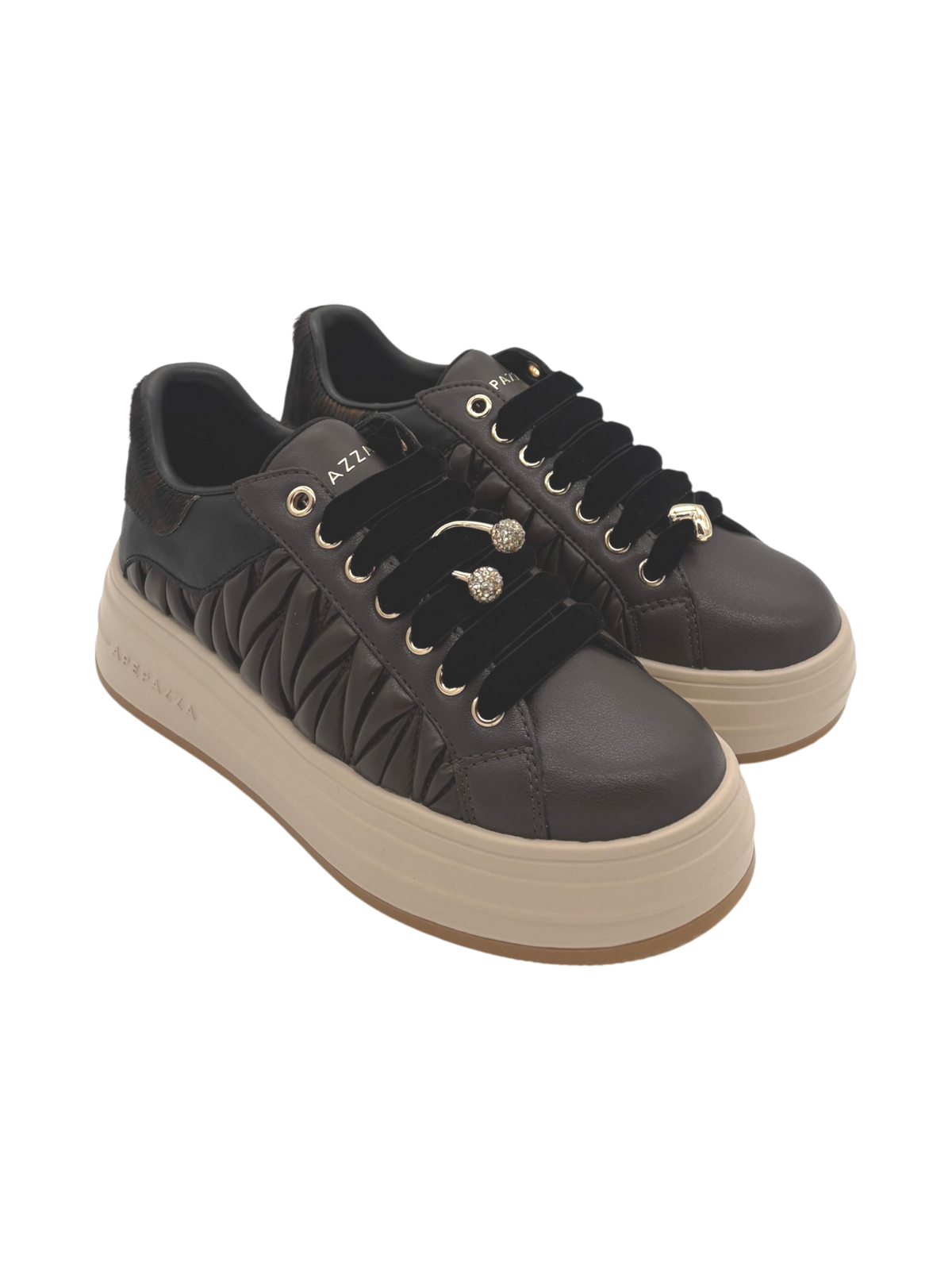Sneakers donna Apepazza Lifty 15 Dark Brown