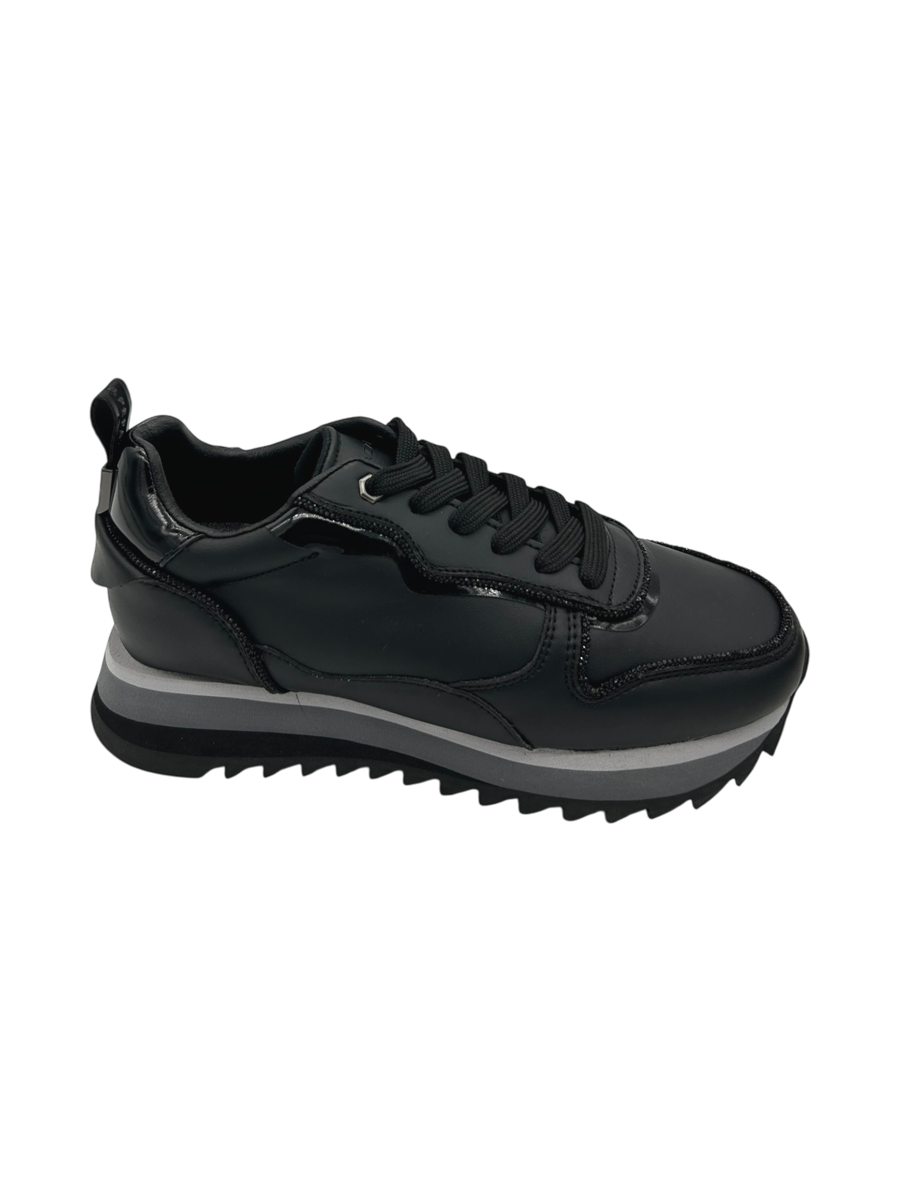 Sneakers donna Apepazza Nera - Willow -