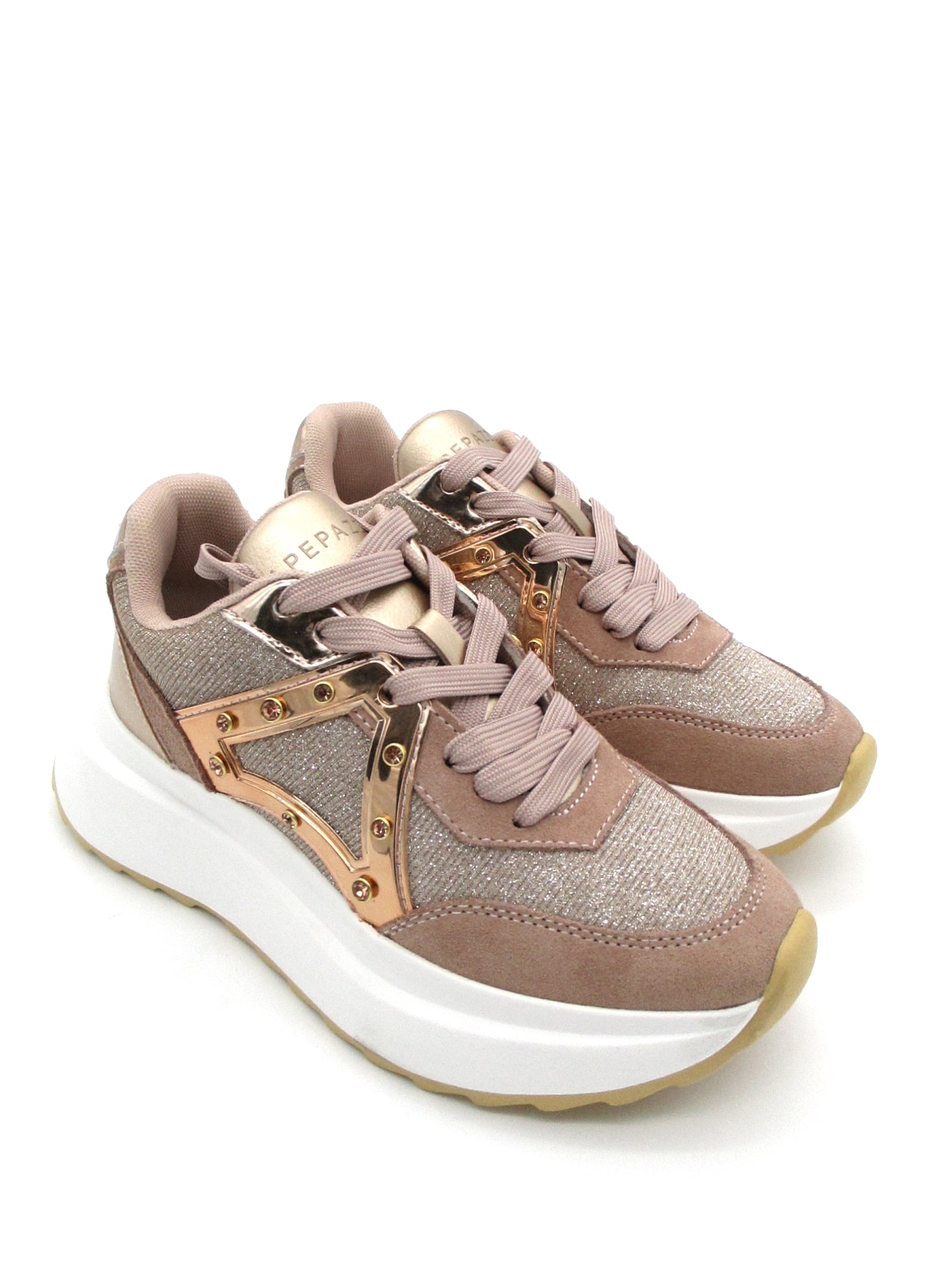Sneakers donna Apepazza Nude - Clotilde -