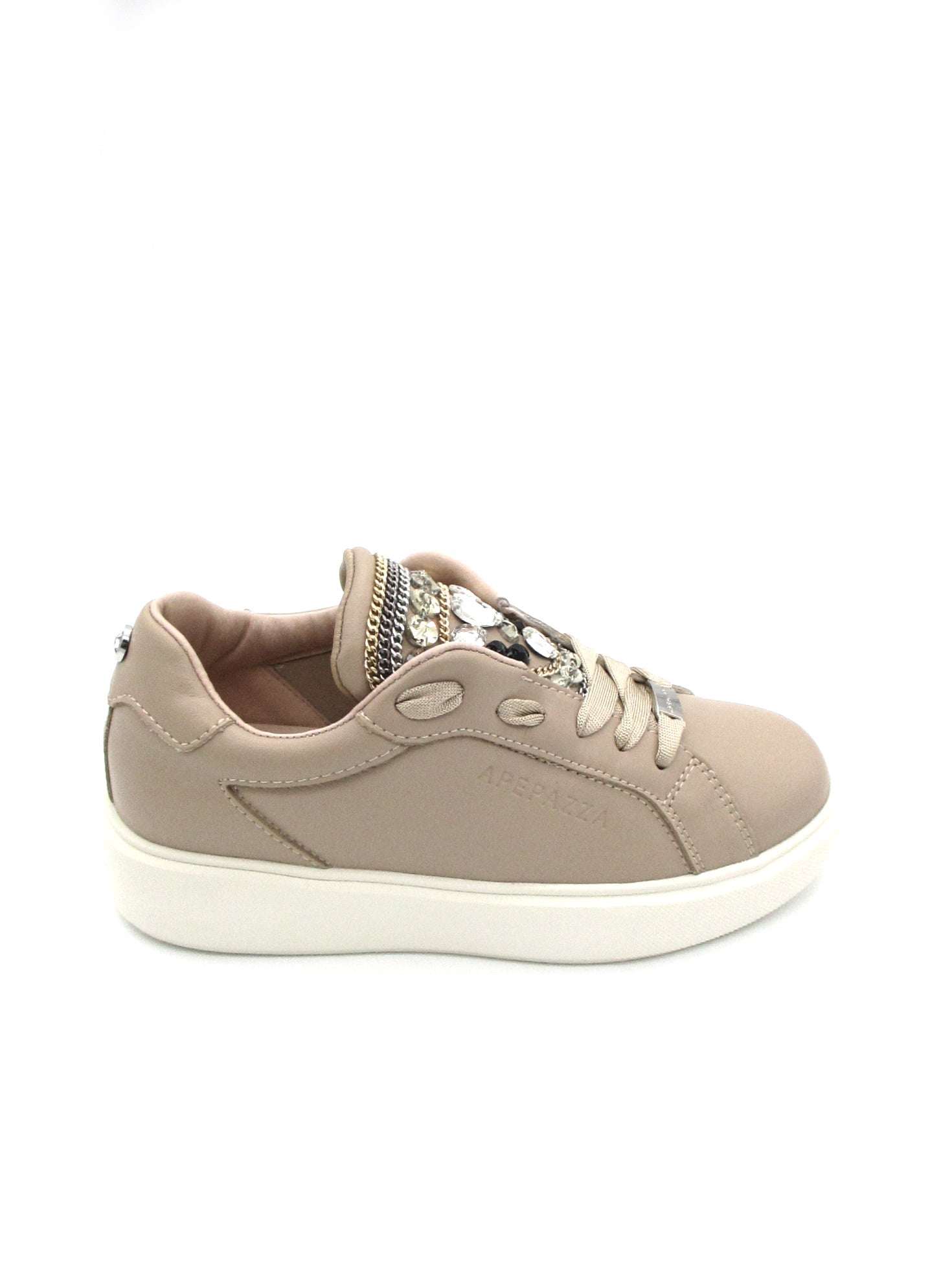 Sneakers donna Apepazza Nude - Paola -