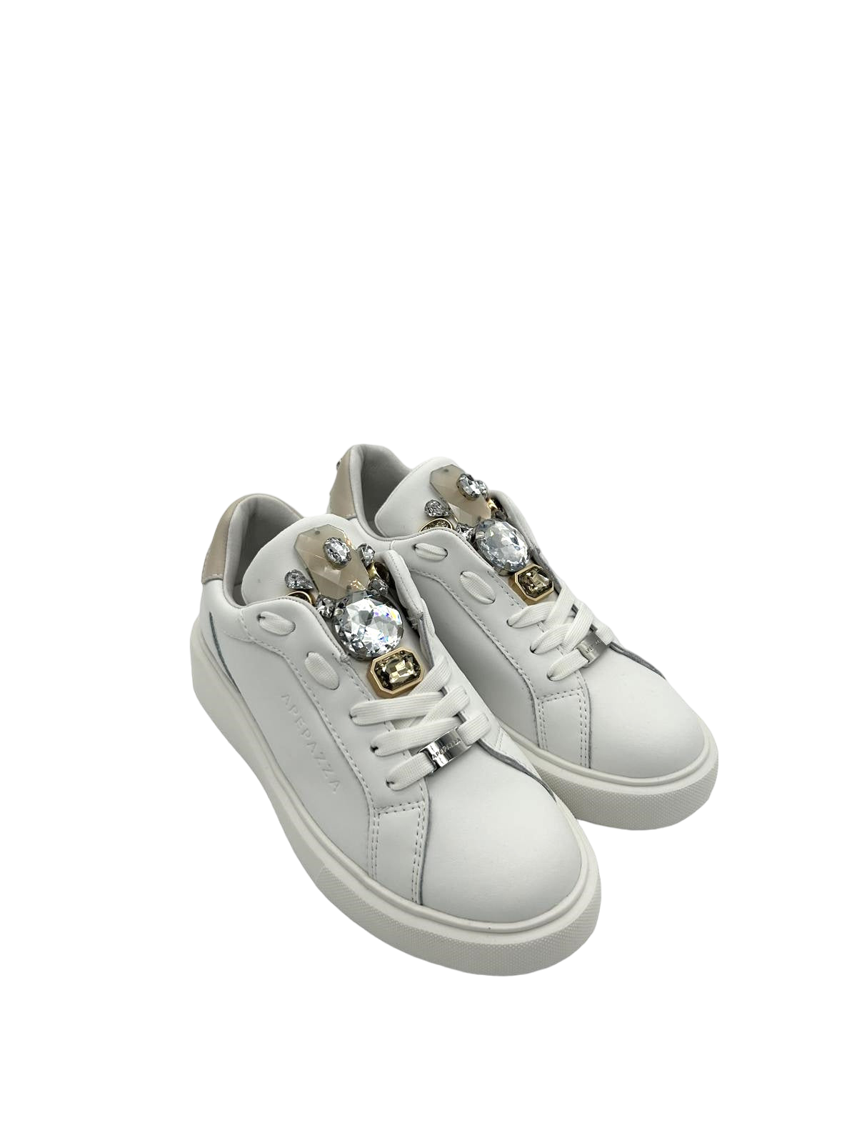 Sneakers donna Apepazza White Beige - Paloma -