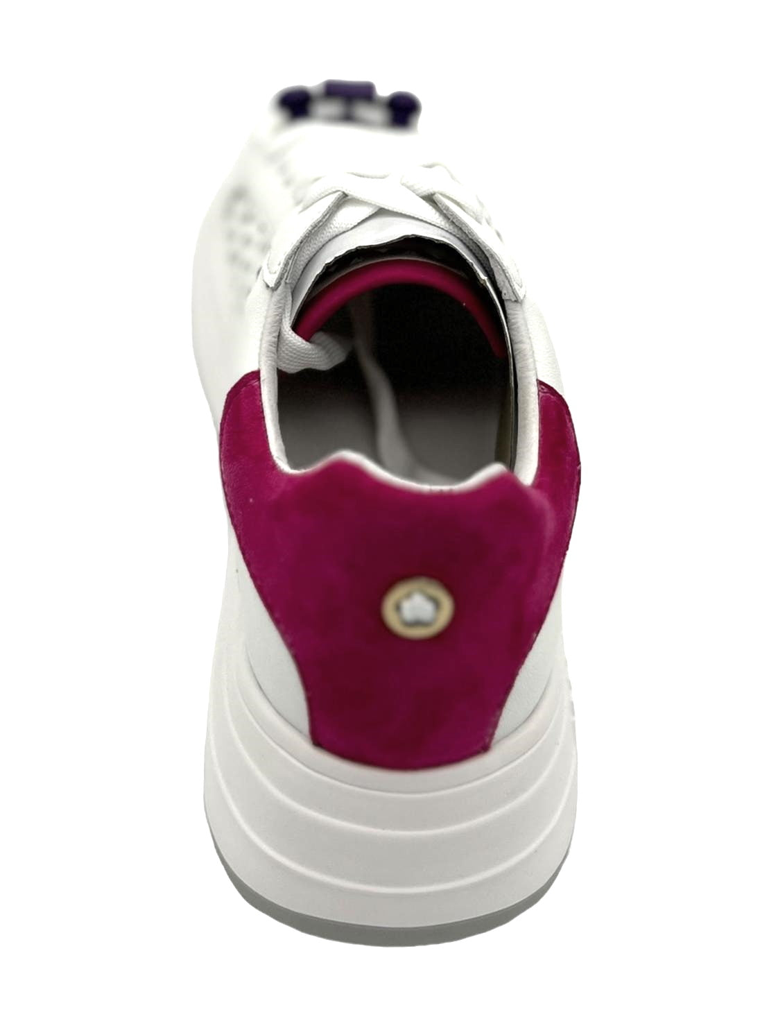 Sneakers donna Apepazza White Fuxia - Lara -