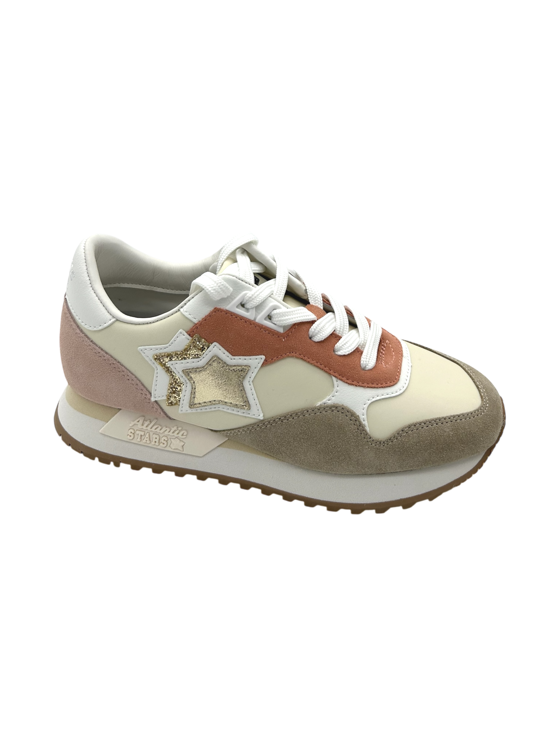 Sneakers donna Atlantic Stars Beige Coral -Ghal-