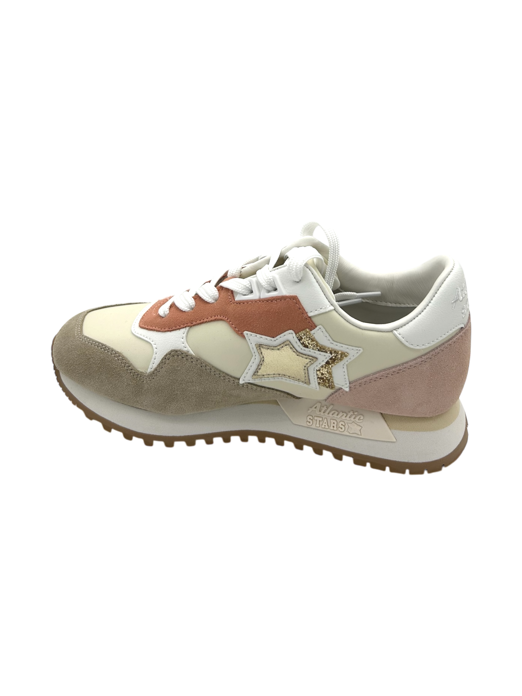Sneakers donna Atlantic Stars Beige Coral -Ghal-