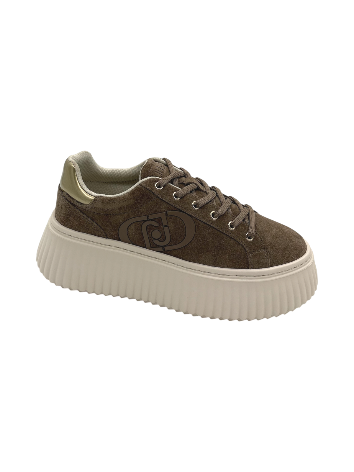 Sneakers donna Liu Jo Elodie 01 Calf Marrone