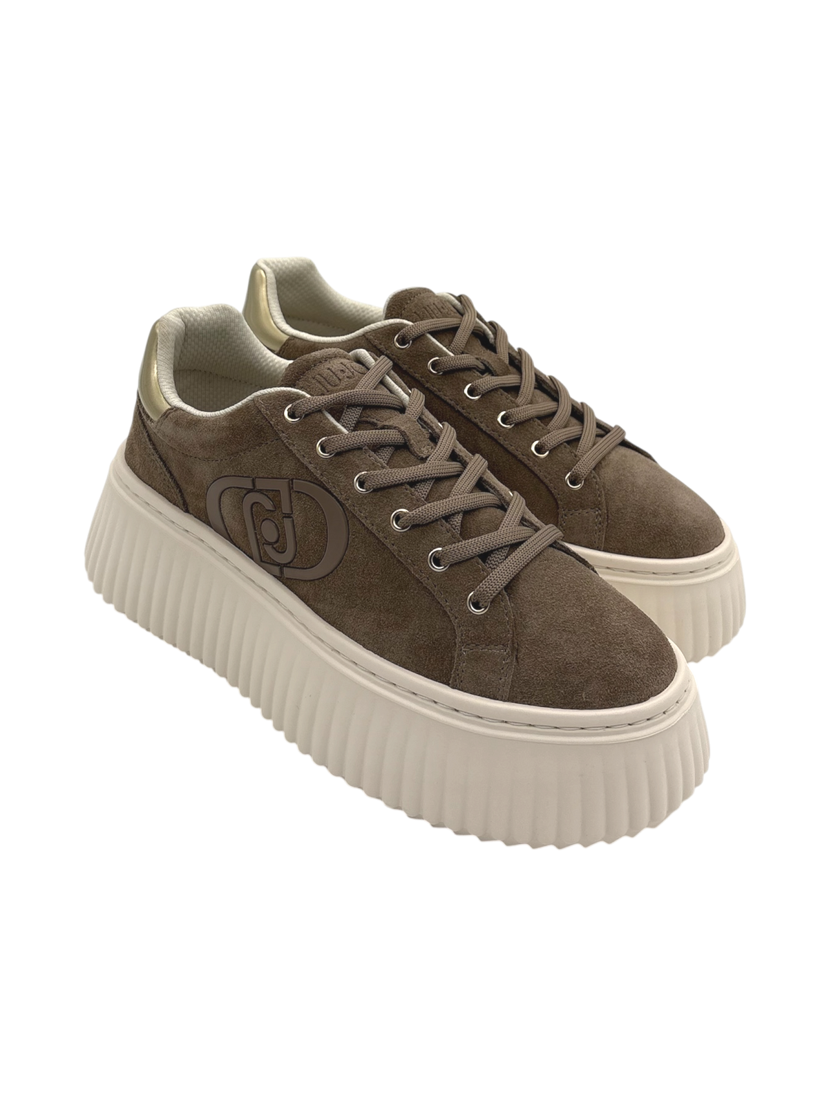 Sneakers donna Liu Jo Elodie 01 Calf Marrone