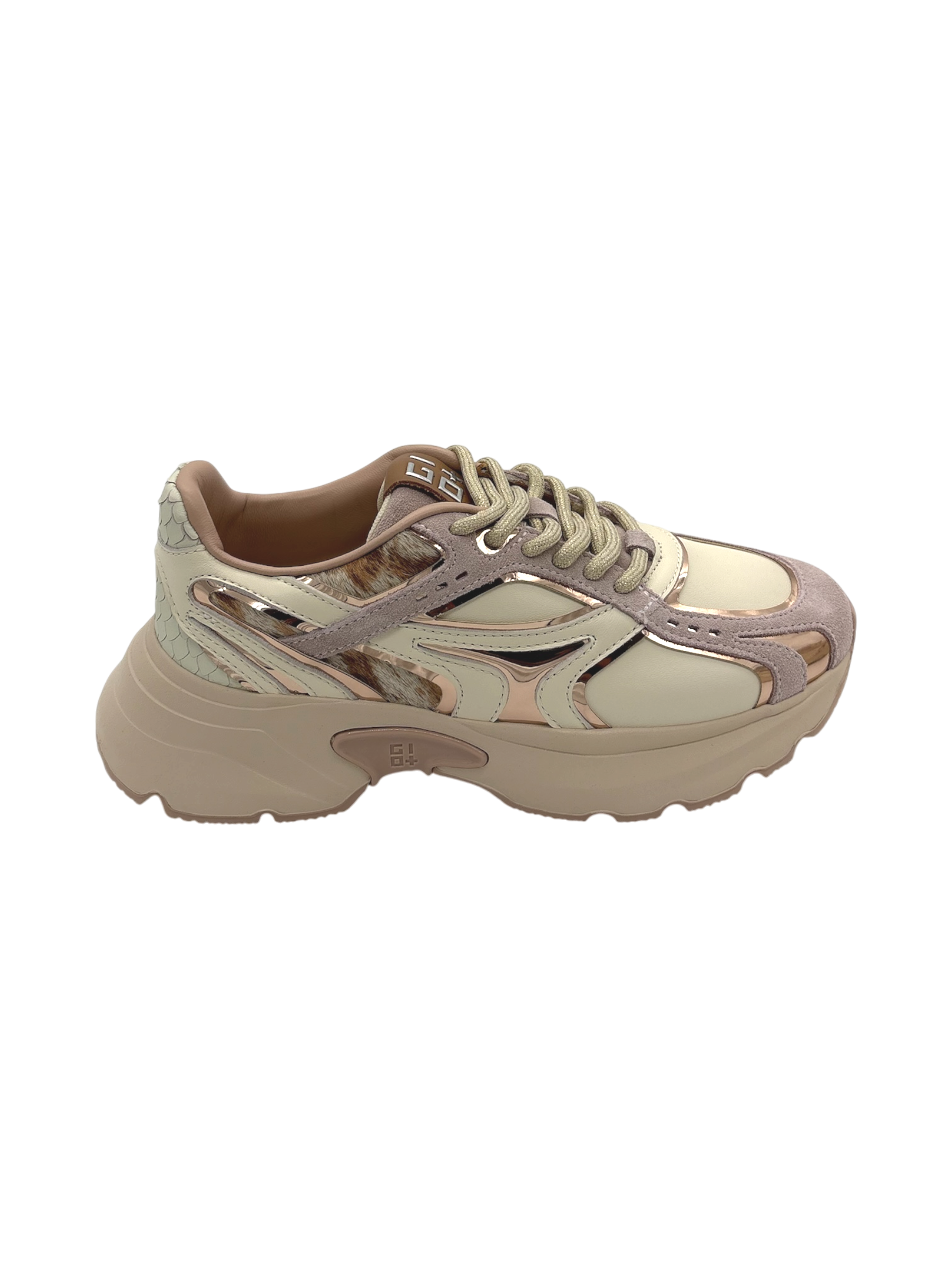 Sneakers pelle donna GIO+ Combi Sahara Dalia 33
