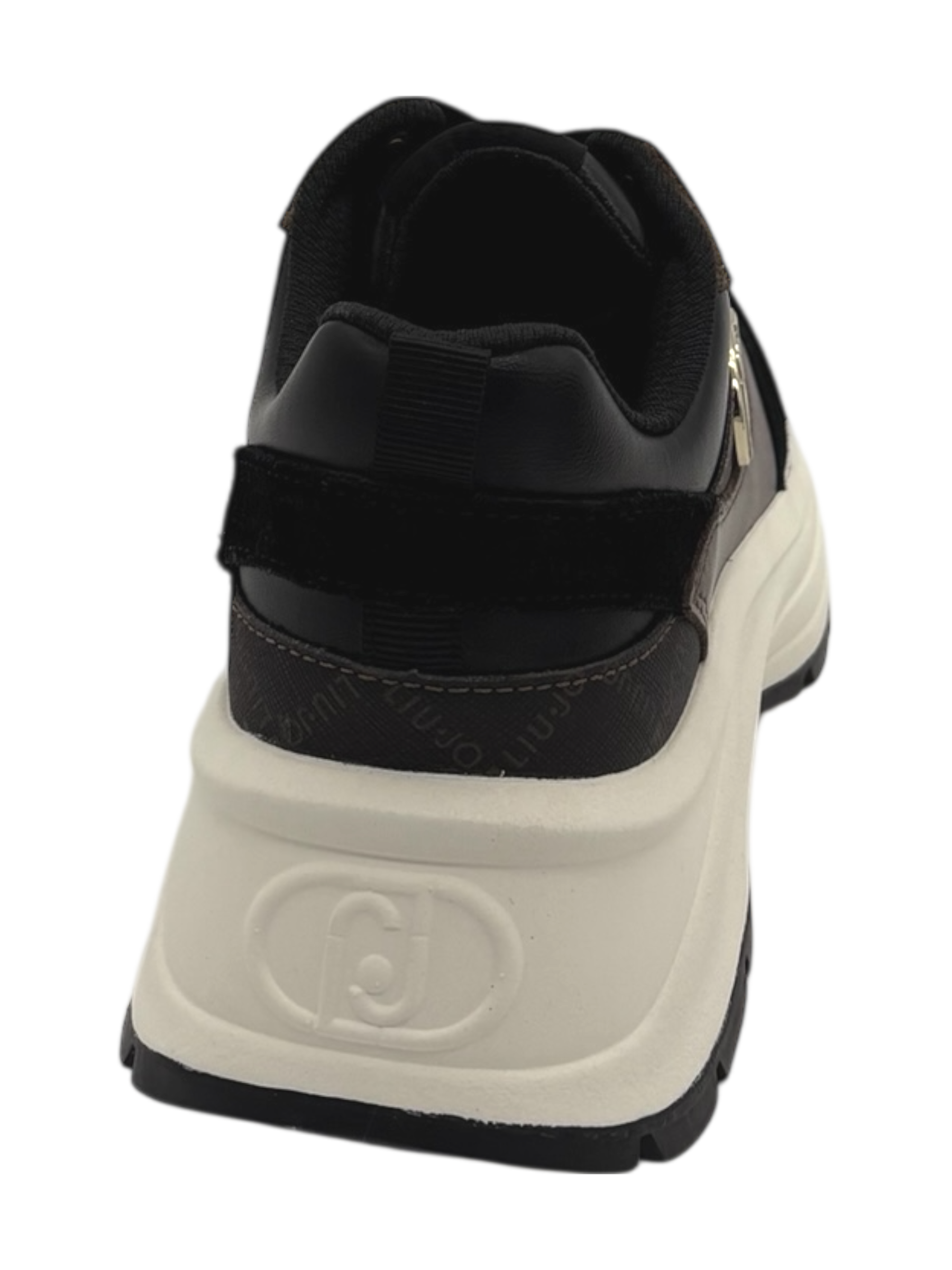 Sneakers pelle LIUJO Black-Brown - Eva 06 -