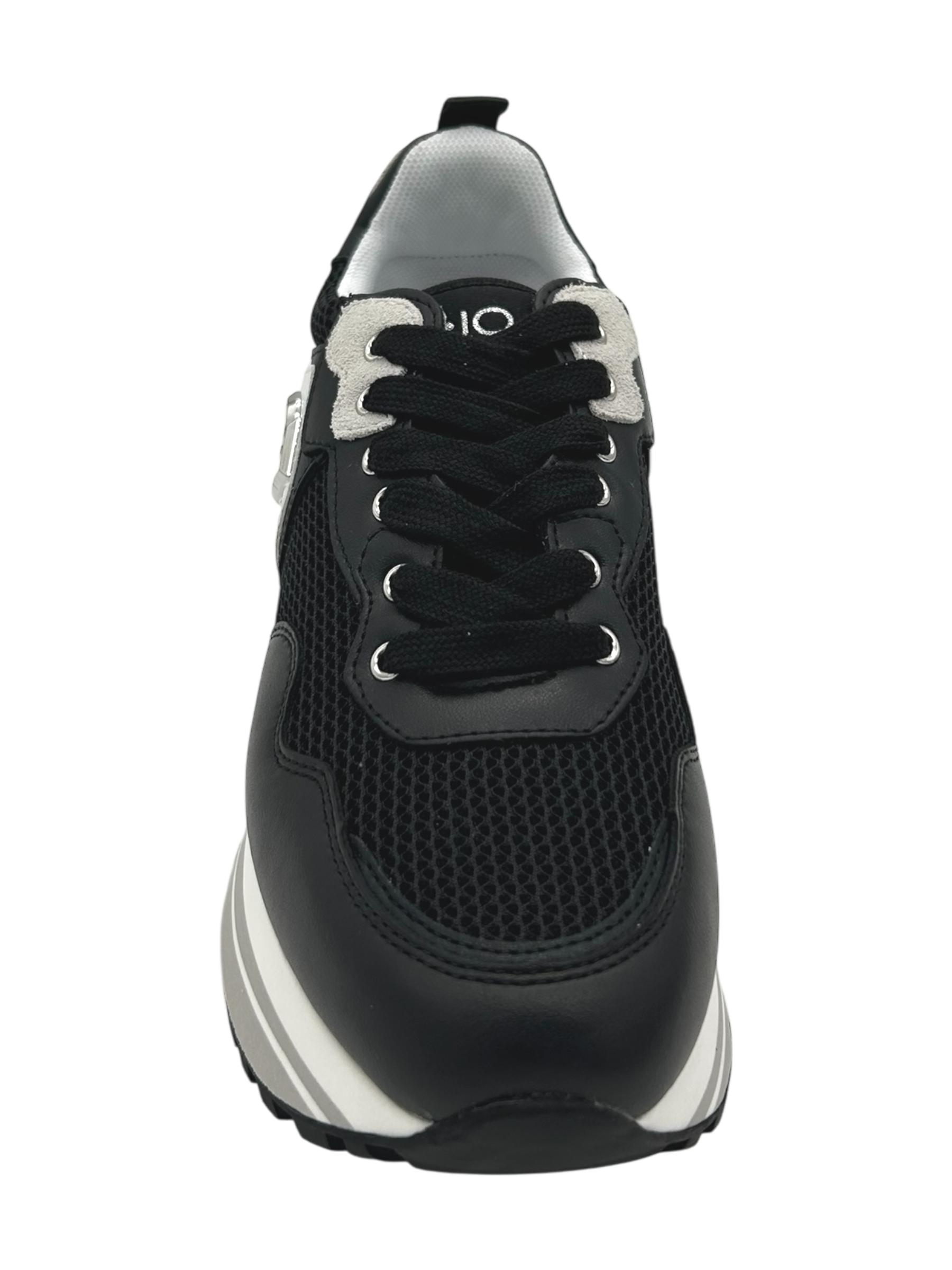 Sneakers pelle LIUJO Black - Maxi Wonder 01 -