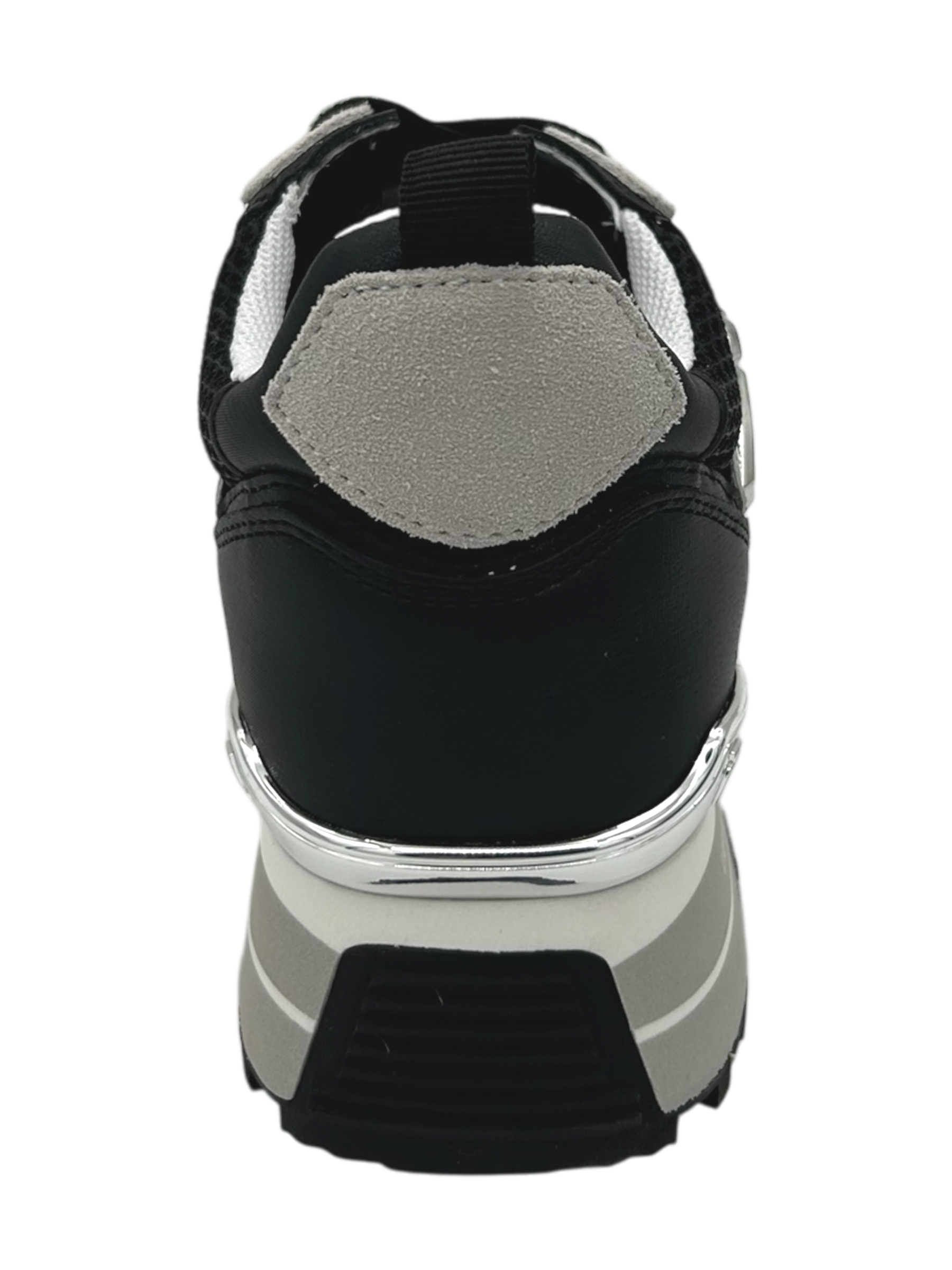 Sneakers pelle LIUJO Black - Maxi Wonder 01 -