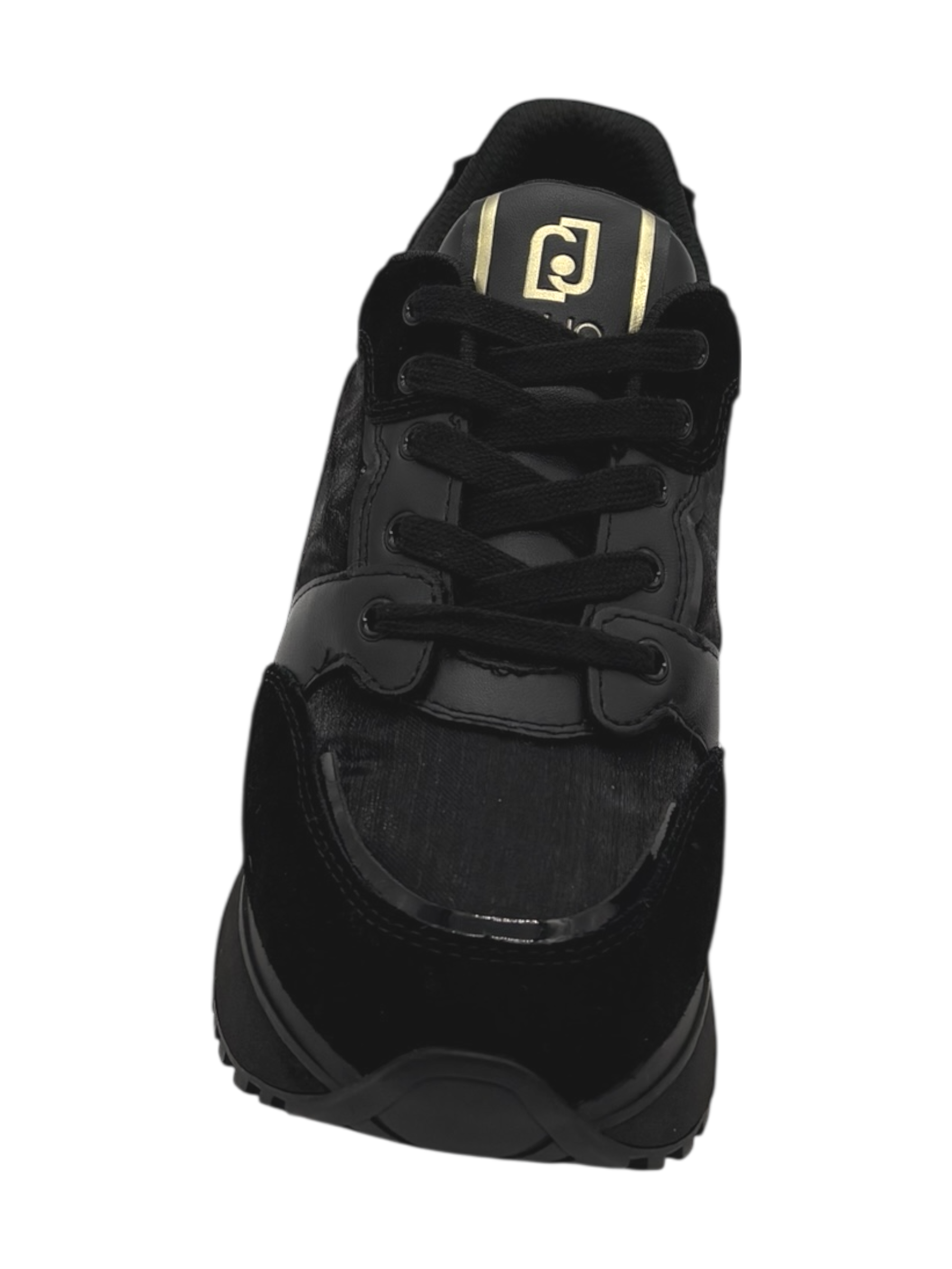 Sneakers pelle LIUJO Black - Maxi Wonder 91 -