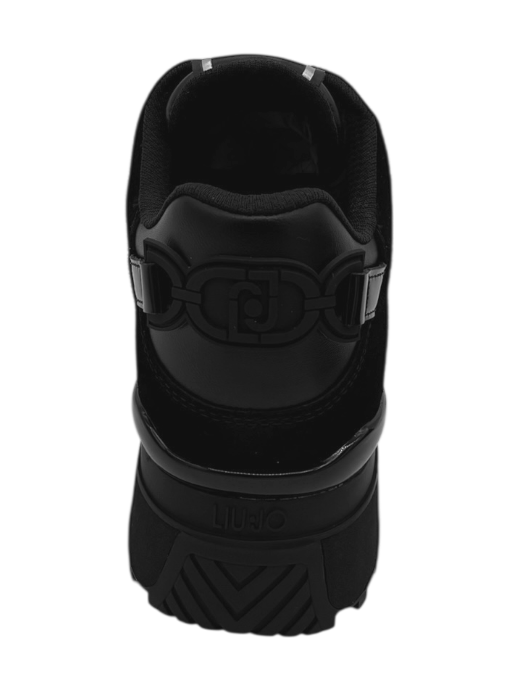 Sneakers pelle LIUJO Black - Maxi Wonder 91 -