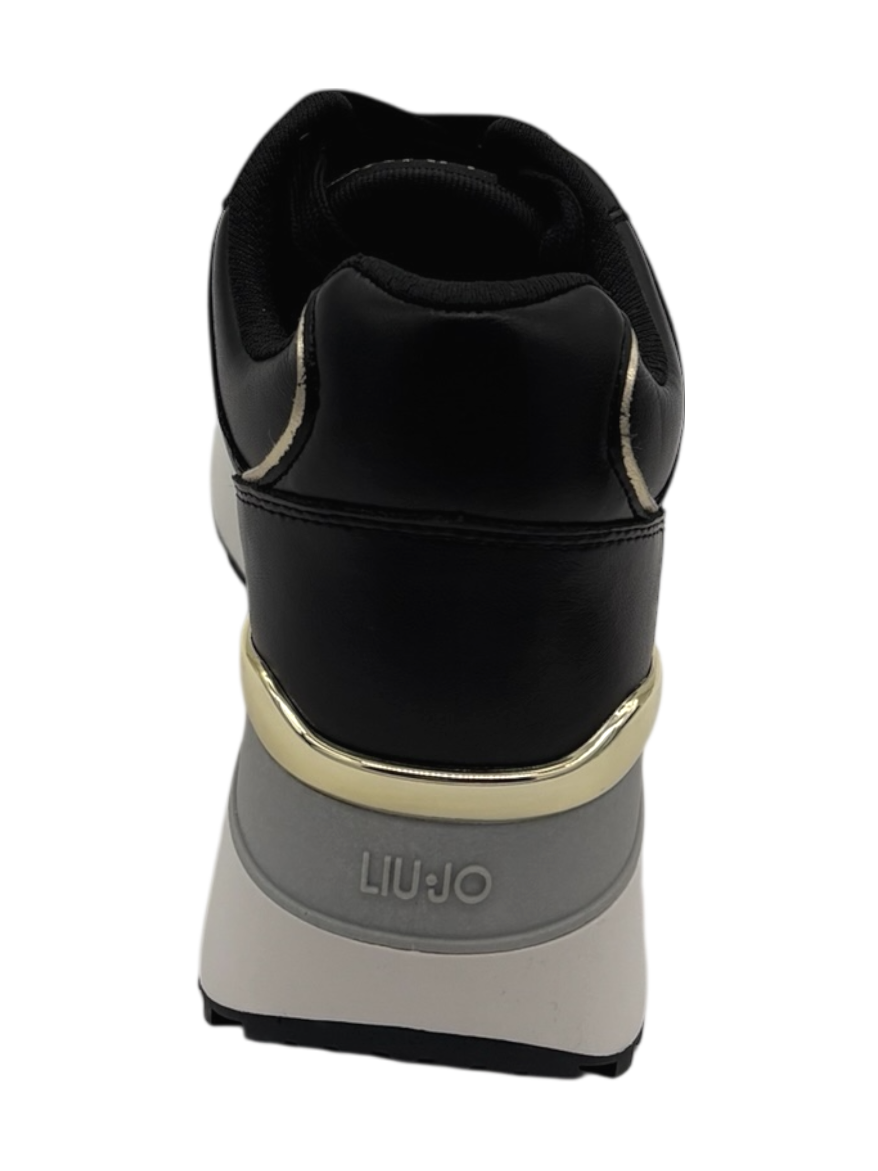 Sneakers pelle LIUJO Black - Maxi Wonder plus 01 -