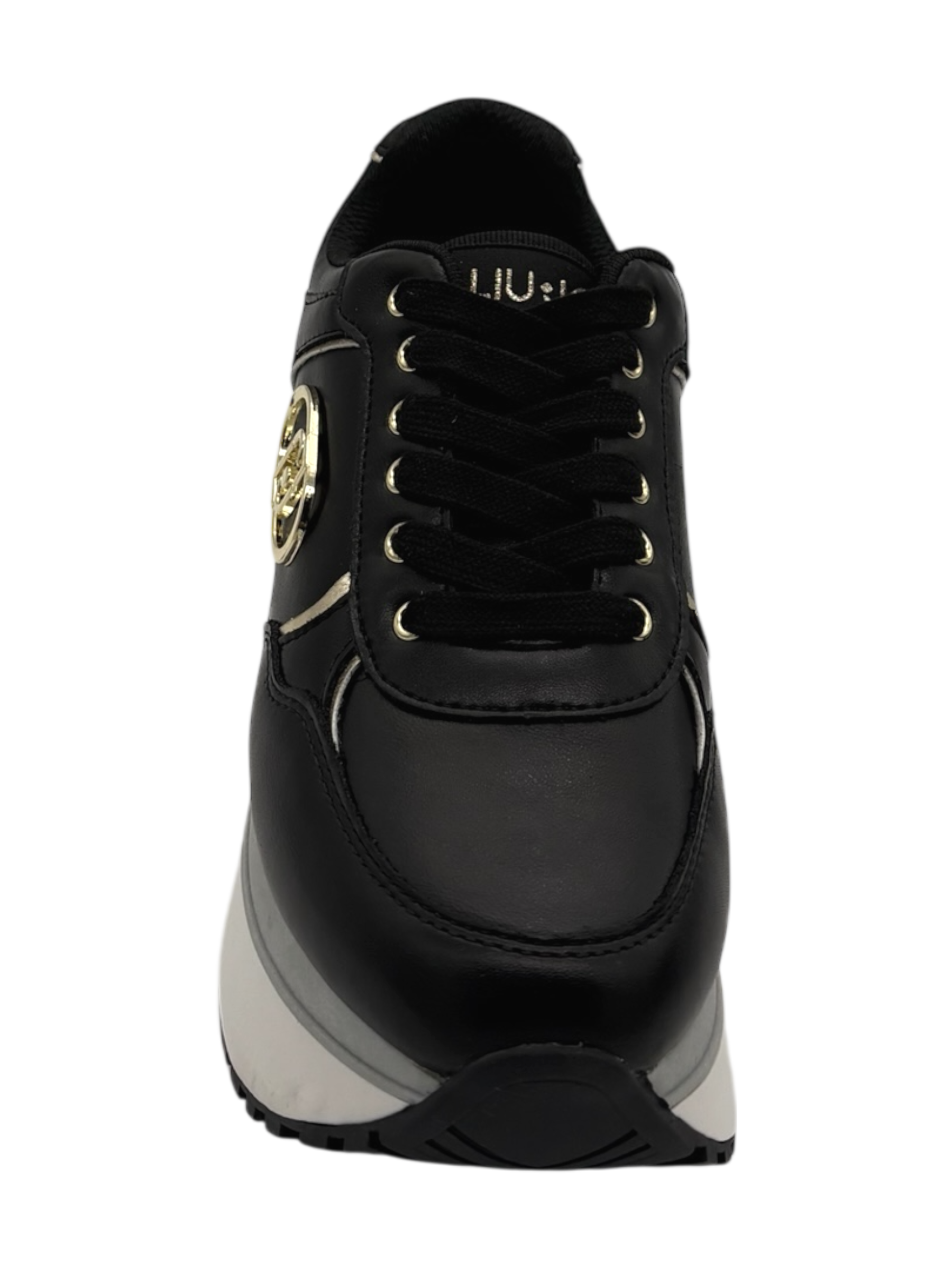 Sneakers pelle LIUJO Black - Maxi Wonder plus 01 -