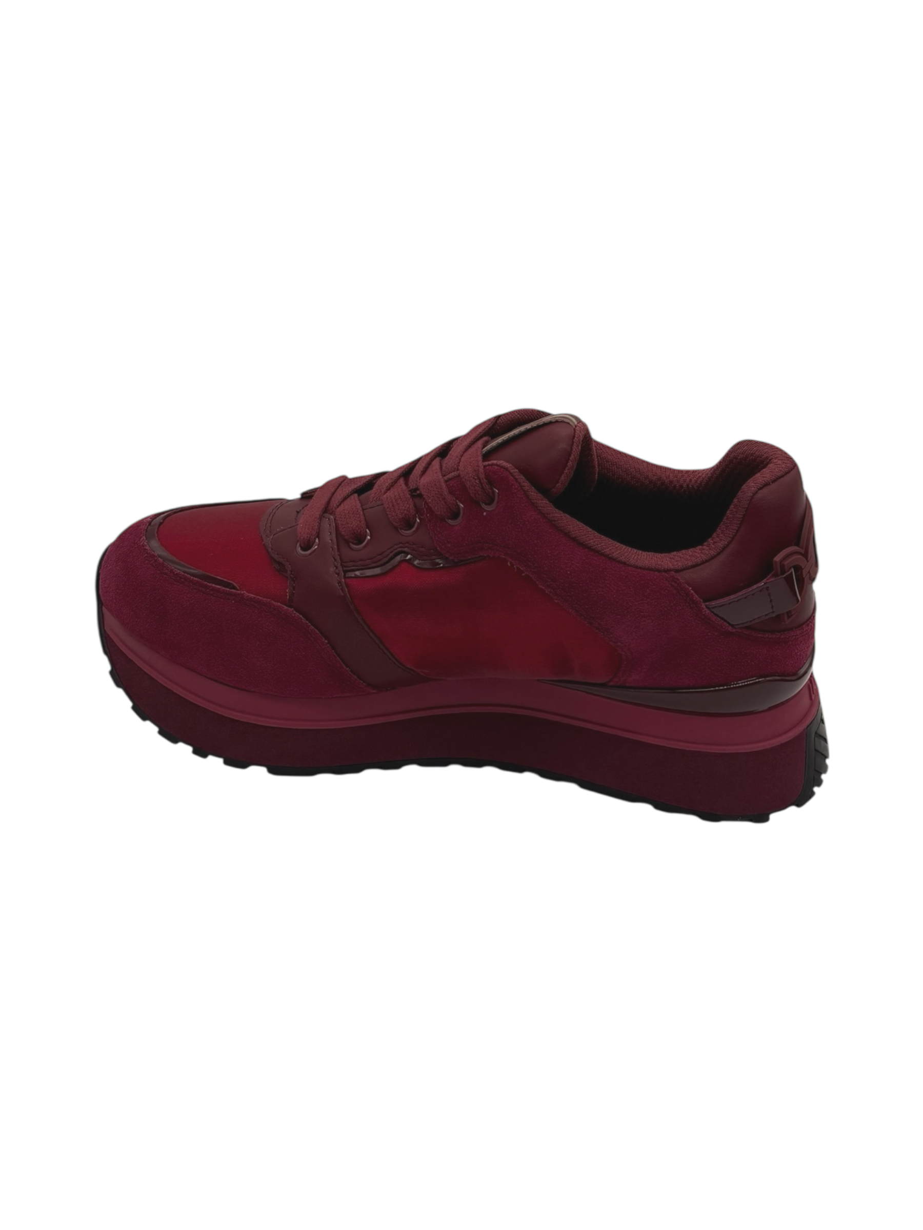 Sneakers pelle LIUJO Lampone - Maxi Wonder 91 -